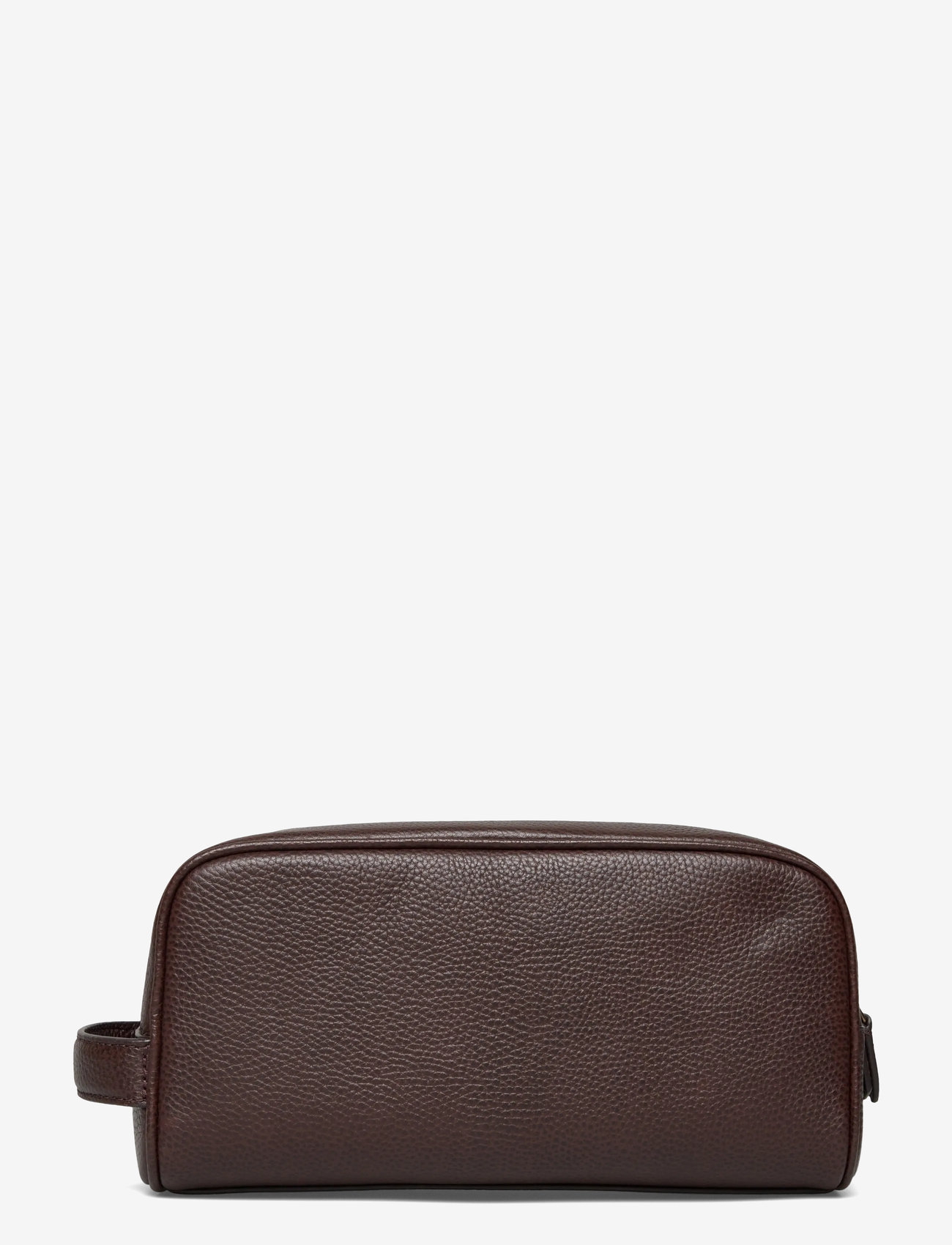 Polo Ralph Lauren - Pebbled Leather Travel Case - shoppa efter tillfälle - dark brown - 1
