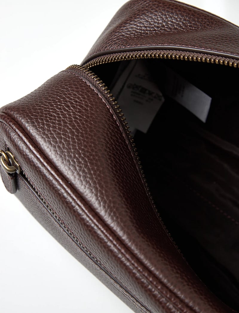 Polo Ralph Lauren - Pebbled Leather Travel Case - shoppa efter tillfälle - dark brown - 5