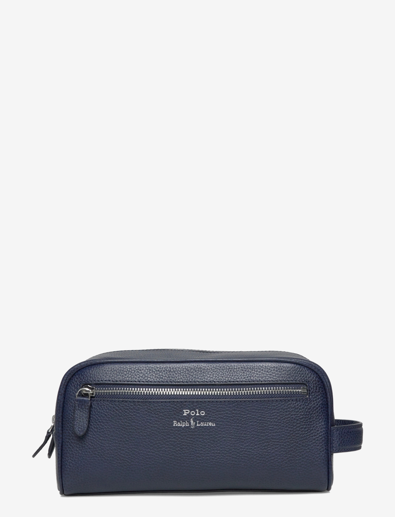 Polo Ralph Lauren - Pebbled Leather Travel Case - shoppa efter tillfälle - navy - 0