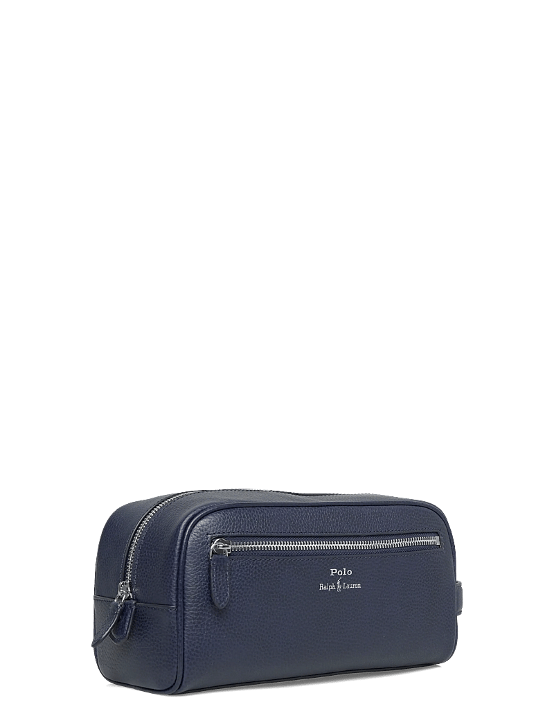 Polo Ralph Lauren - Pebbled Leather Travel Case - shoppa efter tillfälle - navy - 2