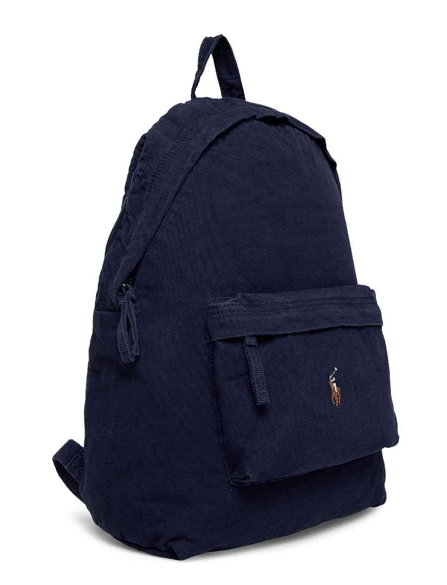 Polo Ralph Lauren - Canvas Backpack - kupuj według okazji - newport navy - 2