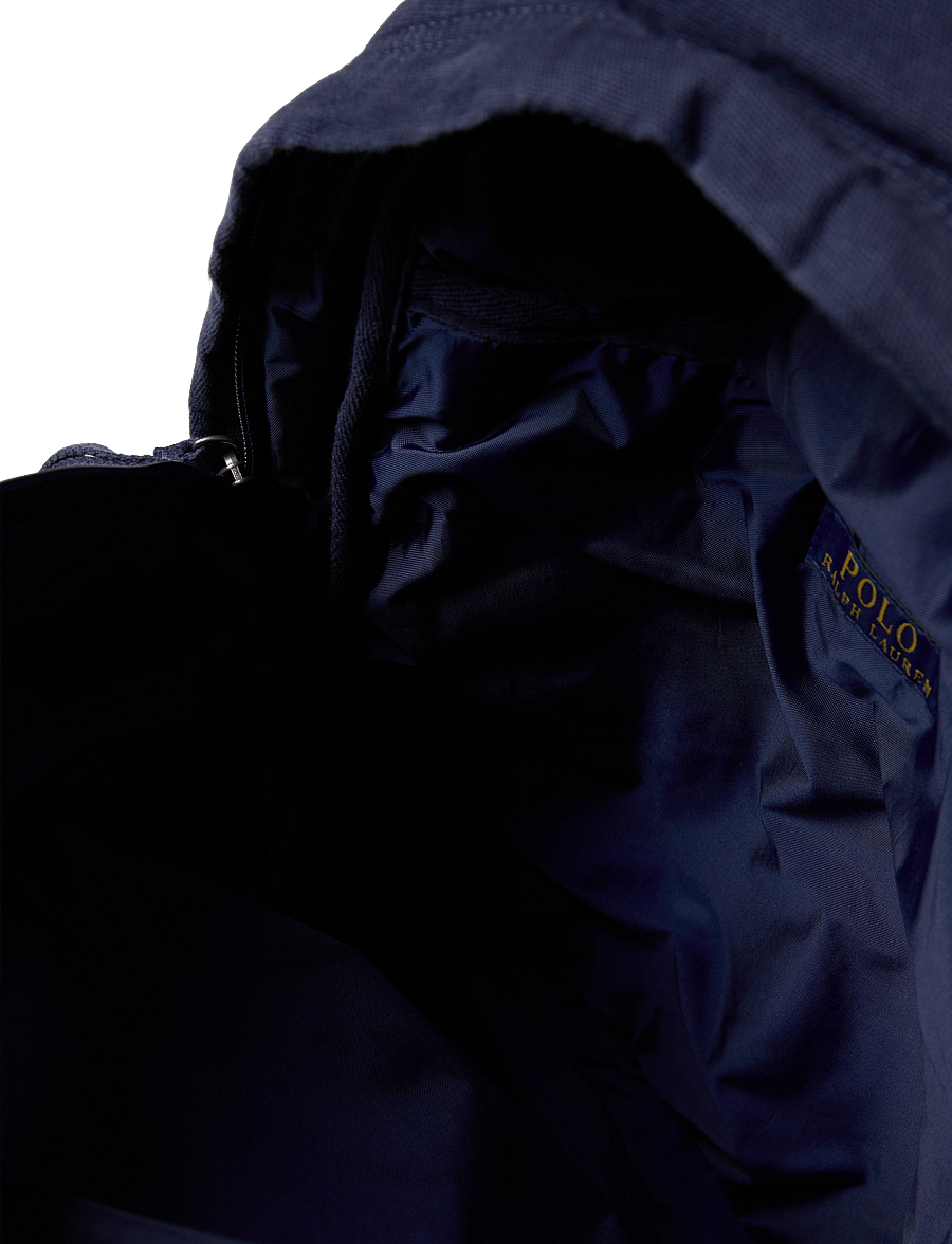 Polo Ralph Lauren - Canvas Backpack - kupuj według okazji - newport navy - 4