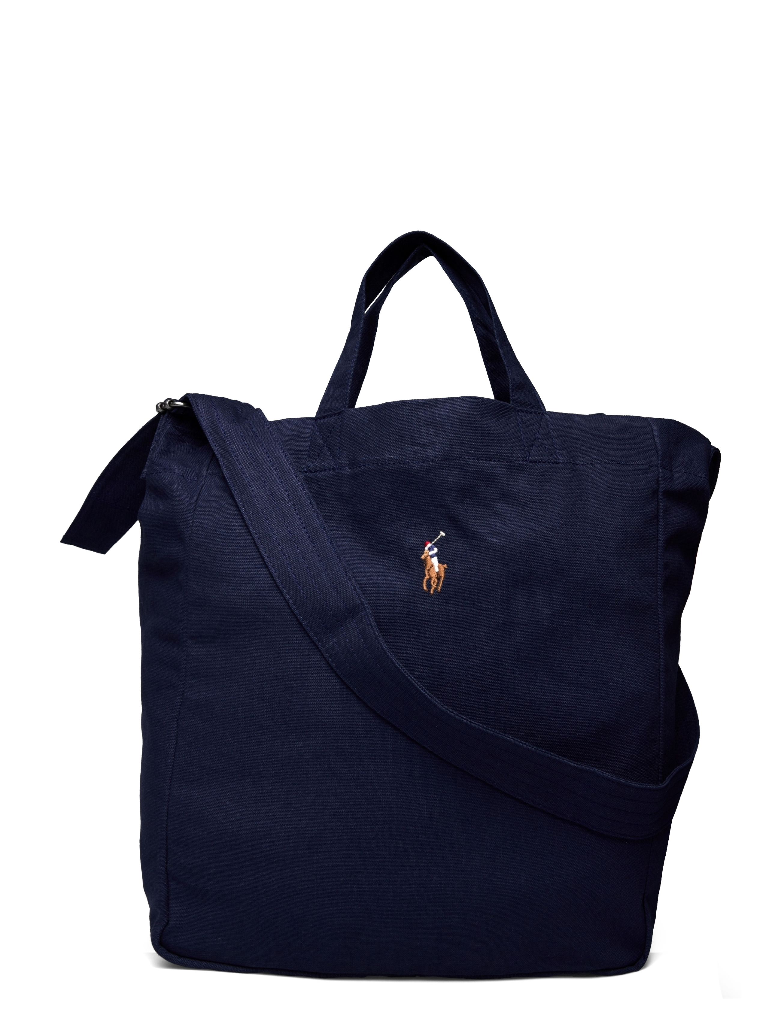 Polo Ralph Lauren Canvas Shopper Tote, One Size, Navy, Designere > Shoppere, Herre