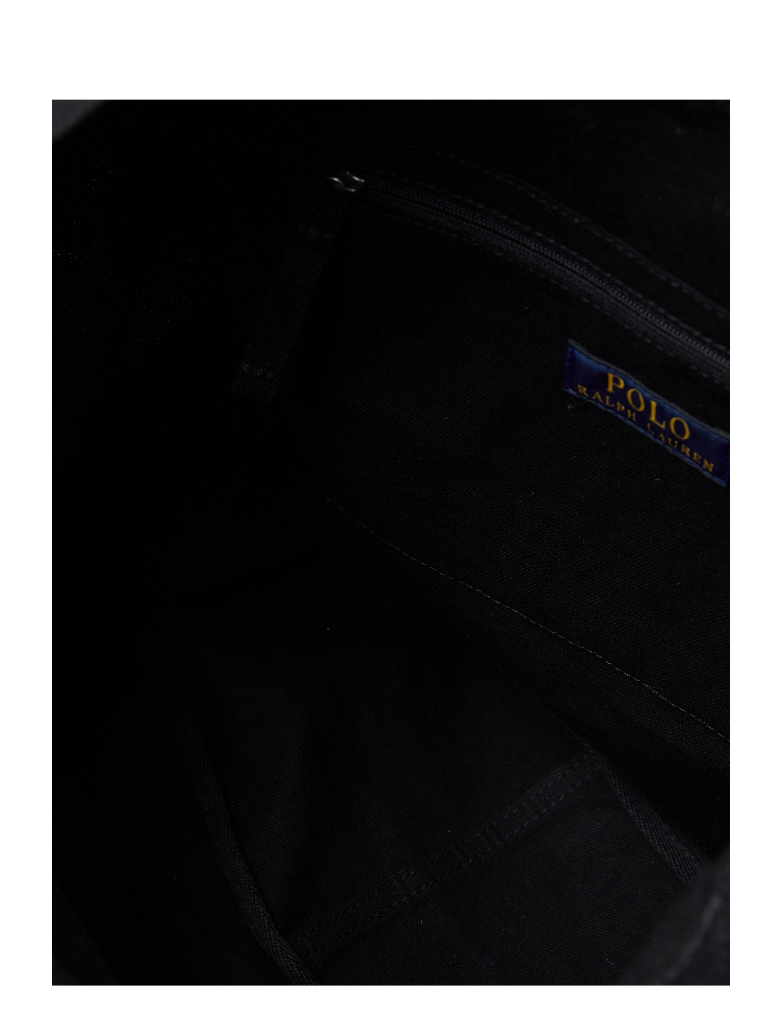 Polo Ralph Lauren - Canvas Shopper Tote - nach anlass kaufen - polo black - 5
