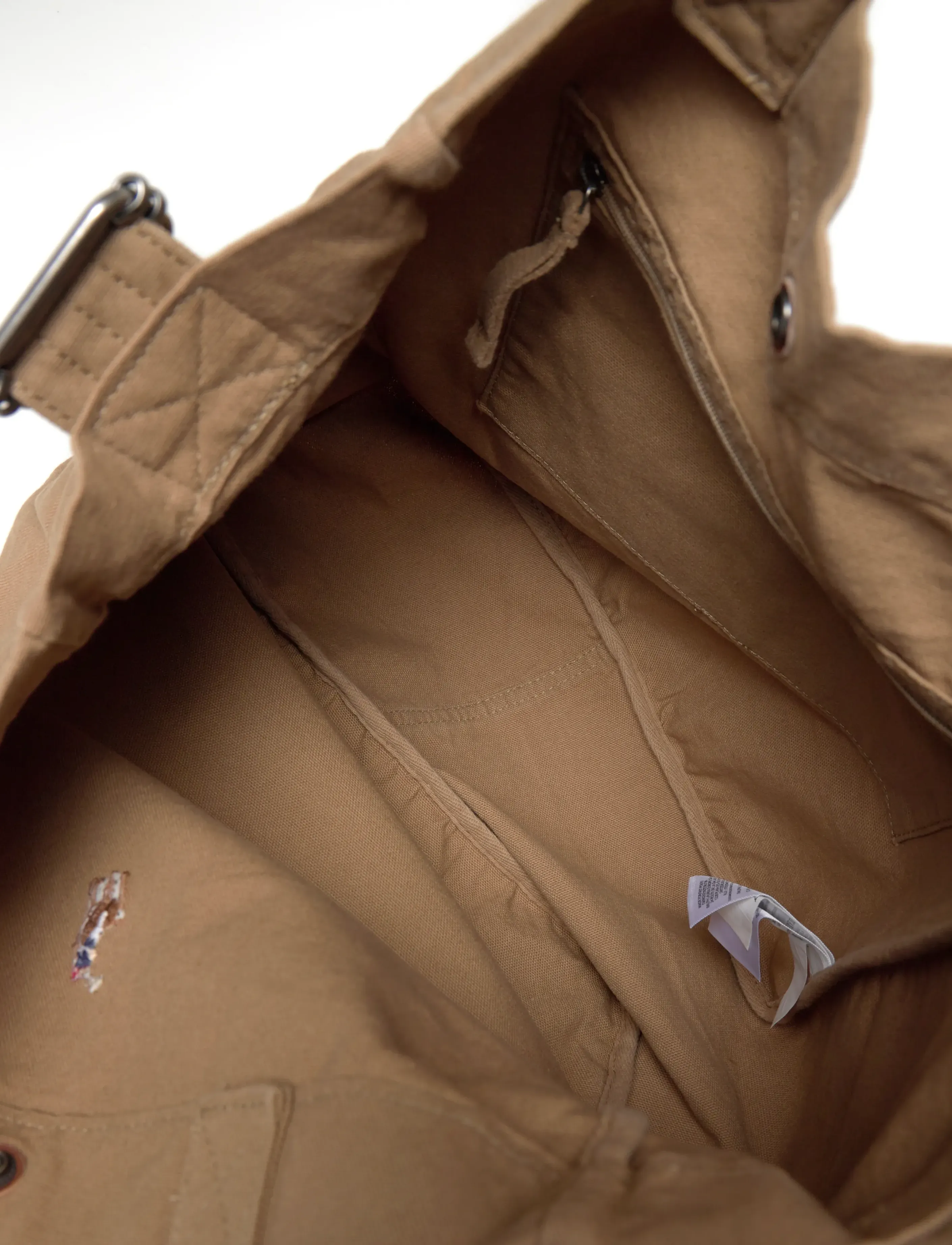 Polo Ralph Lauren - Canvas Shopper Tote - shop efter anledning - rustic tan - 4