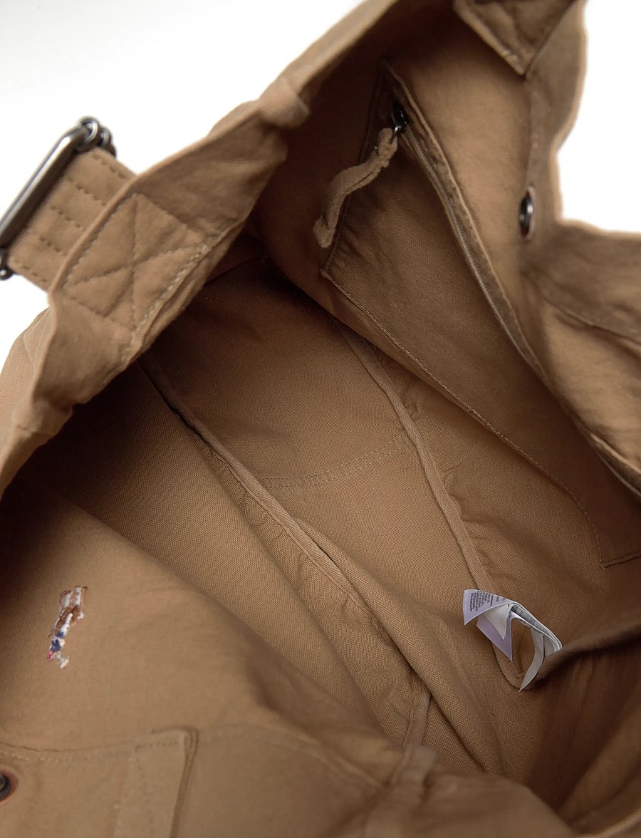 Polo Ralph Lauren - Canvas Shopper Tote - nach anlass kaufen - rustic tan - 4