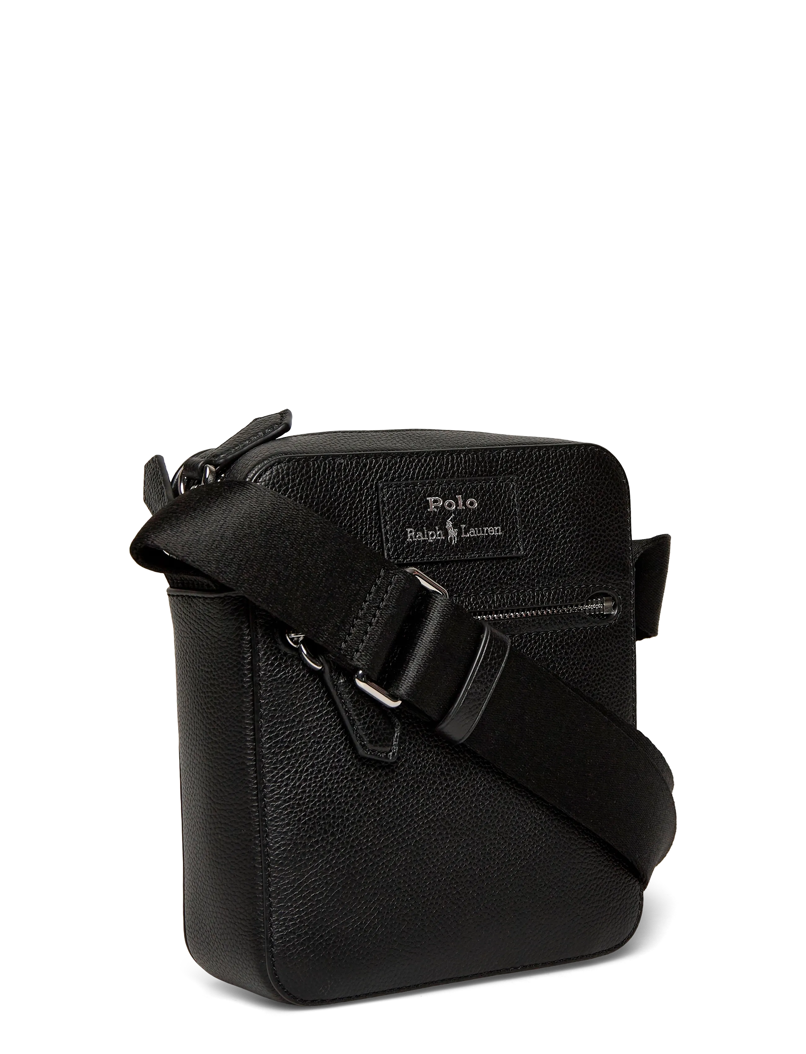 Polo Ralph Lauren - PEBBLE LEATHER-CROSSBODY-CXB-SMA - nach anlass kaufen - black - 2