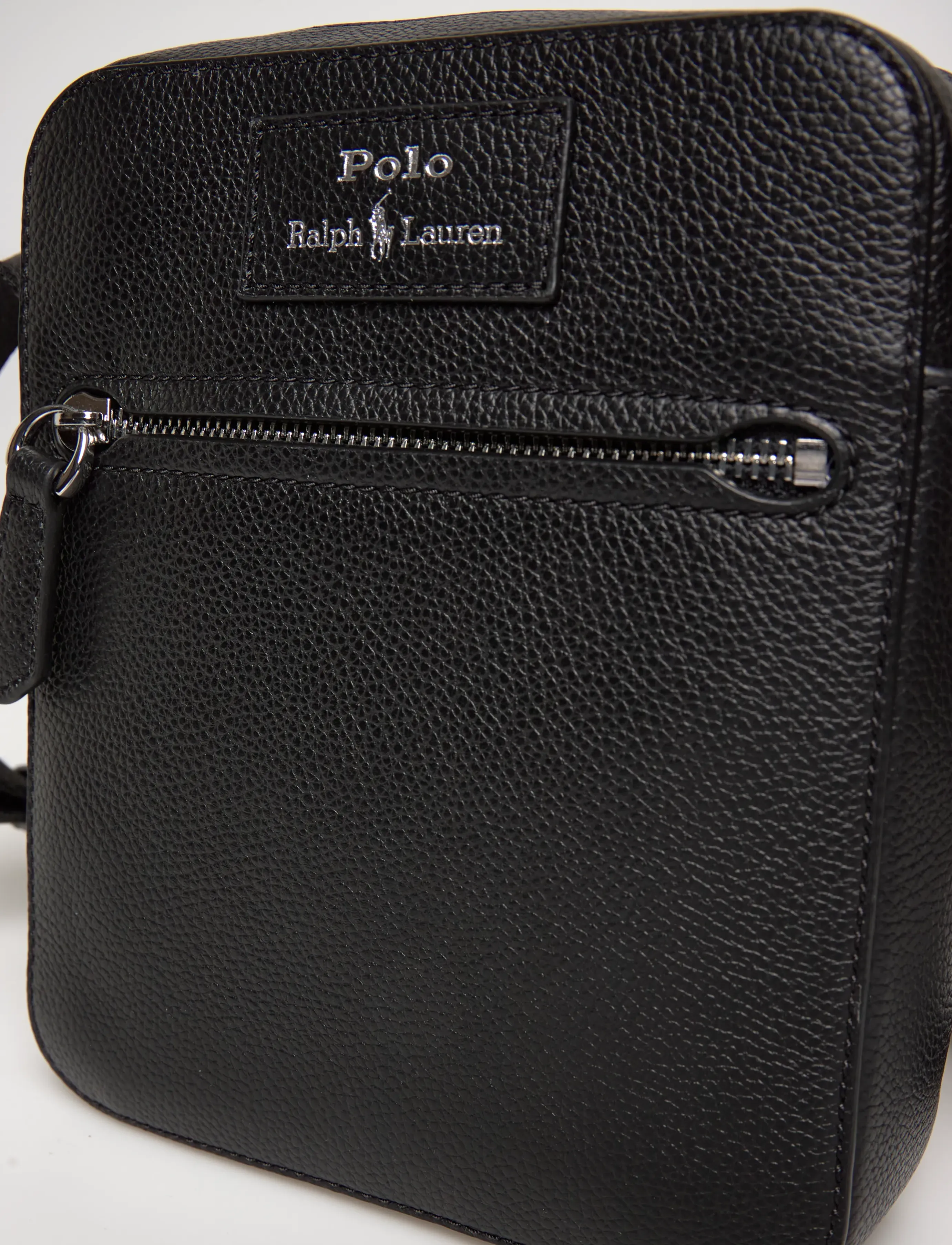 Polo Ralph Lauren - PEBBLE LEATHER-CROSSBODY-CXB-SMA - nach anlass kaufen - black - 4