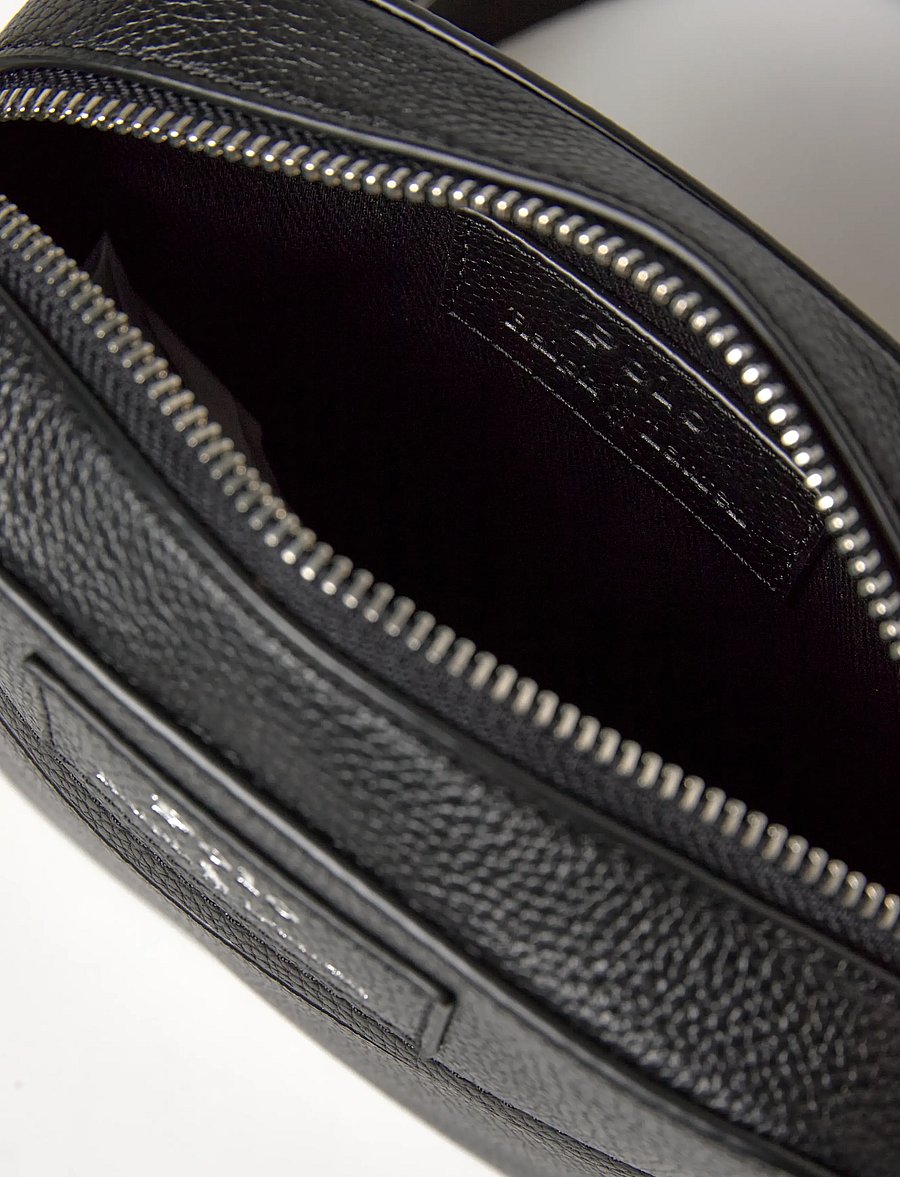 Polo Ralph Lauren - PEBBLE LEATHER-CROSSBODY-CXB-SMA - nach anlass kaufen - black - 5