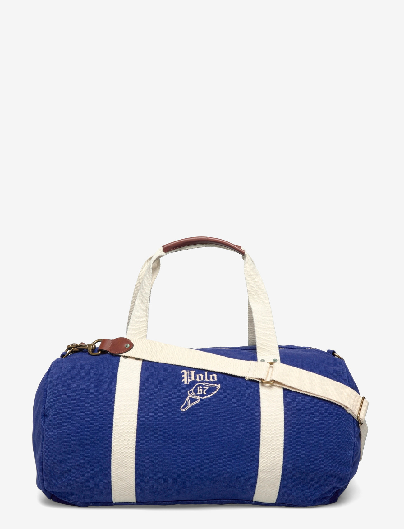 Polo Ralph Lauren - Embroidered Canvas Duffel - nach anlass kaufen - heritage royal/cr - 0