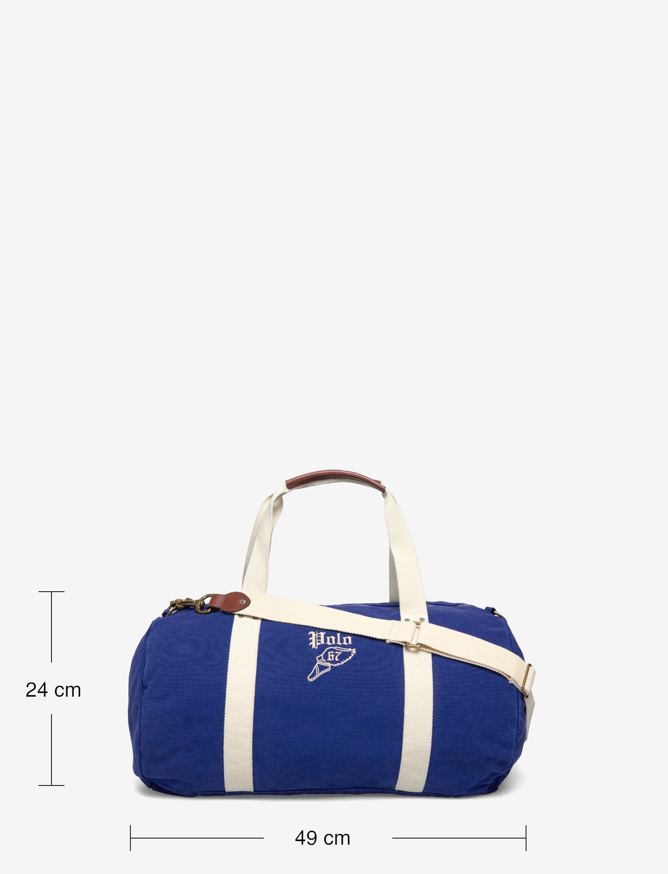 Polo Ralph Lauren - Embroidered Canvas Duffel - nach anlass kaufen - heritage royal/cr - 3