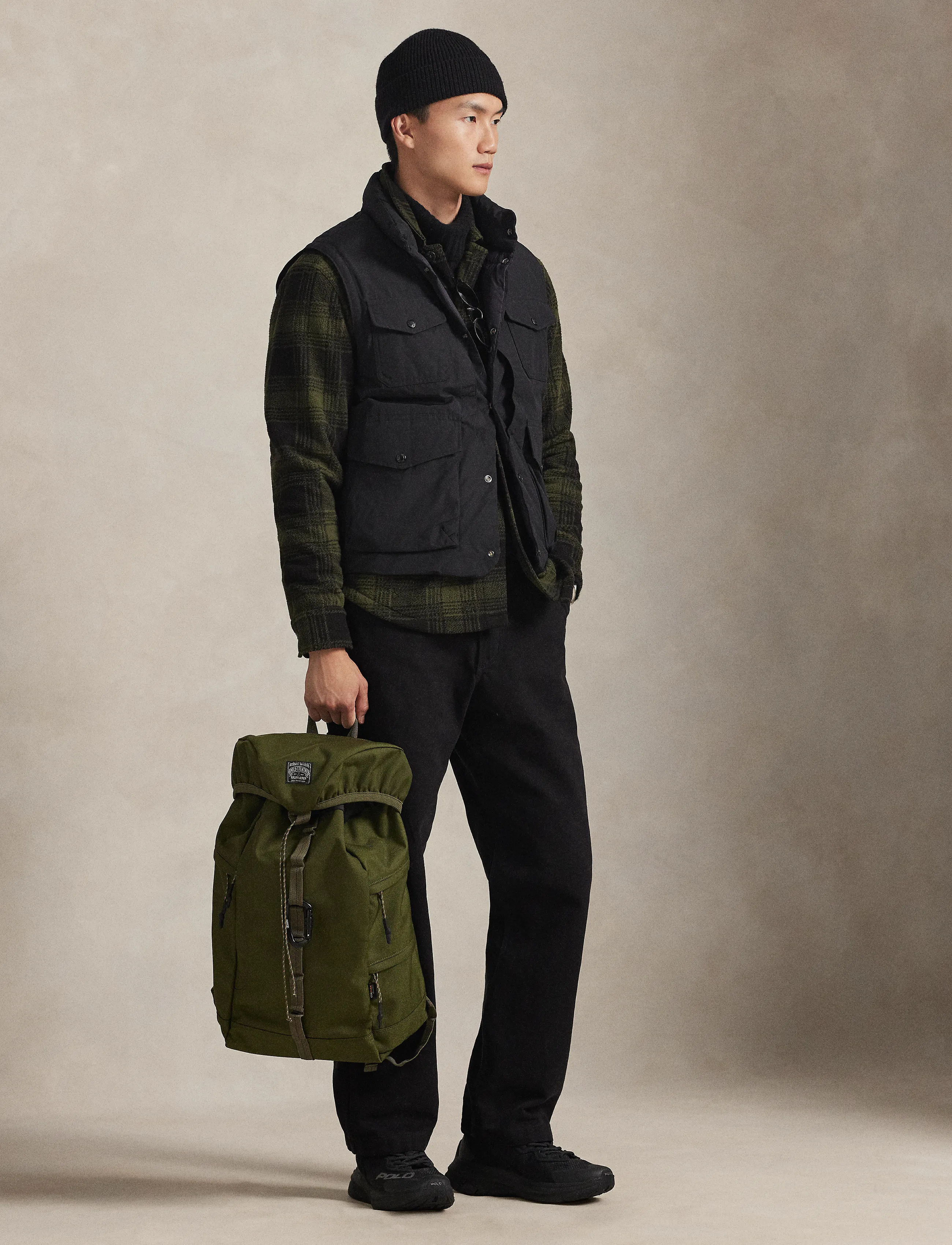 Polo Ralph Lauren Nylon Oxford Outdoor Backpack - Shop efter anledning - OLIVE / khaki/green