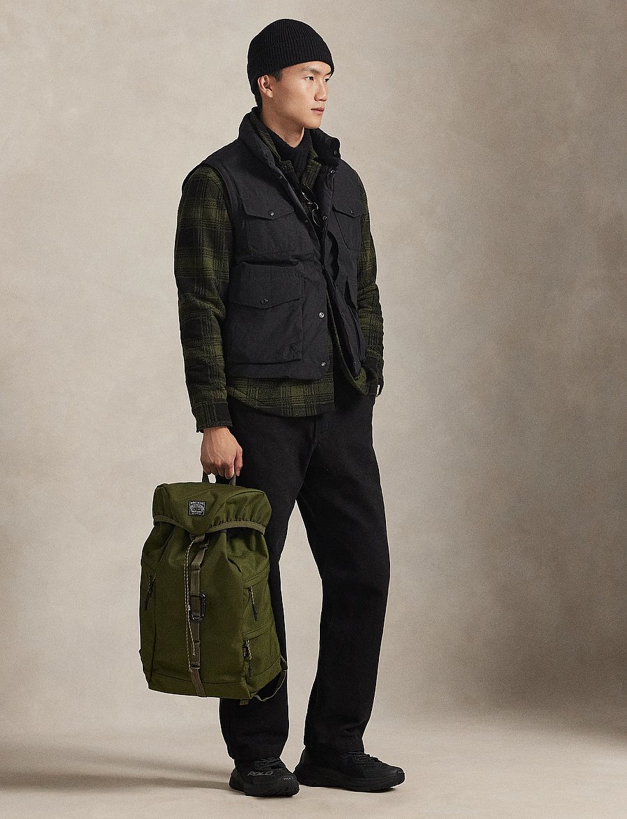 Polo Ralph Lauren - Nylon Oxford Outdoor Backpack - shop efter anledning - olive - 1