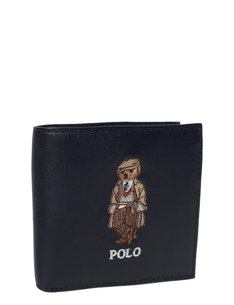 Polo Ralph Lauren - Polo Bear Leather Billfold Coin Wallet - brieftaschen und taschen - newport navy - 2