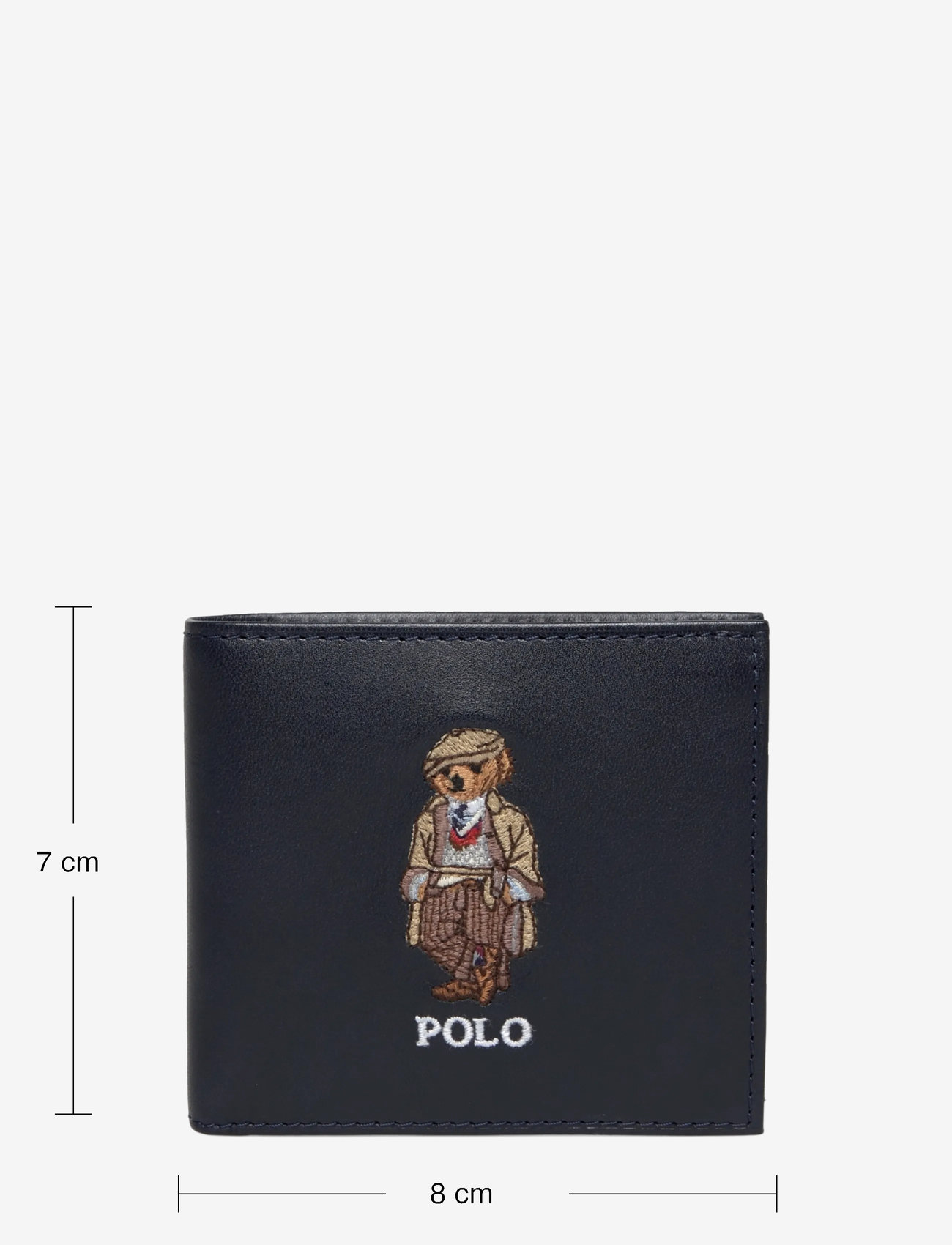 Polo Ralph Lauren Polo Bear Leather Billfold Coin Wallet (RAF405974619 ...