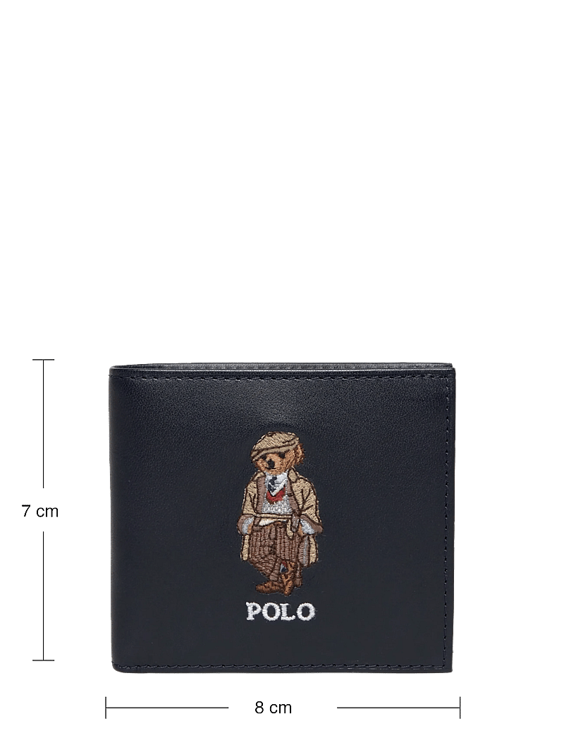 Polo Ralph Lauren - Polo Bear Leather Billfold Coin Wallet - brieftaschen und taschen - newport navy - 3