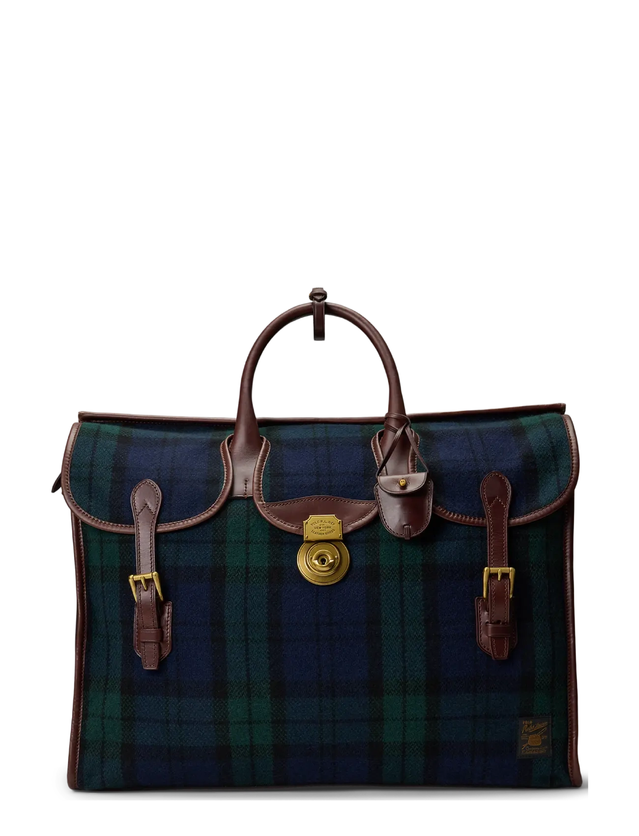 Polo Ralph Lauren Heritage Lock Plaid Tweed Weekender Bag - Taschen - BLUE/GREEN MULTI / multi
