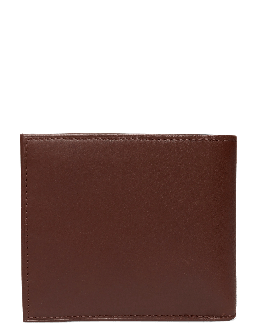 Polo Ralph Lauren - Polo Bear Leather Billfold Wallet - chestnut - 1