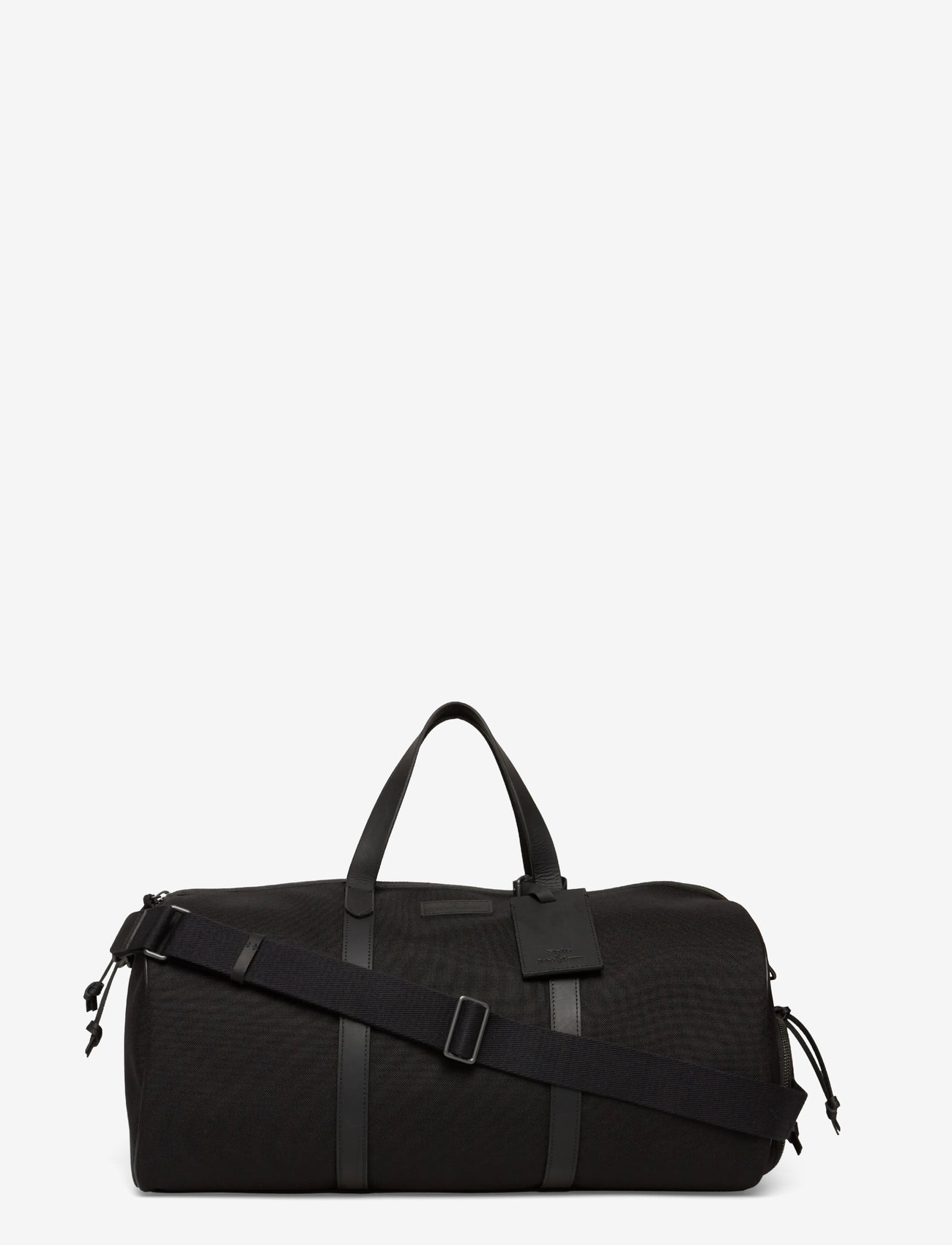 Polo Ralph Lauren - Leather-Trim Oxford Duffel - osta tilaisuuden mukaan - black/black - 0