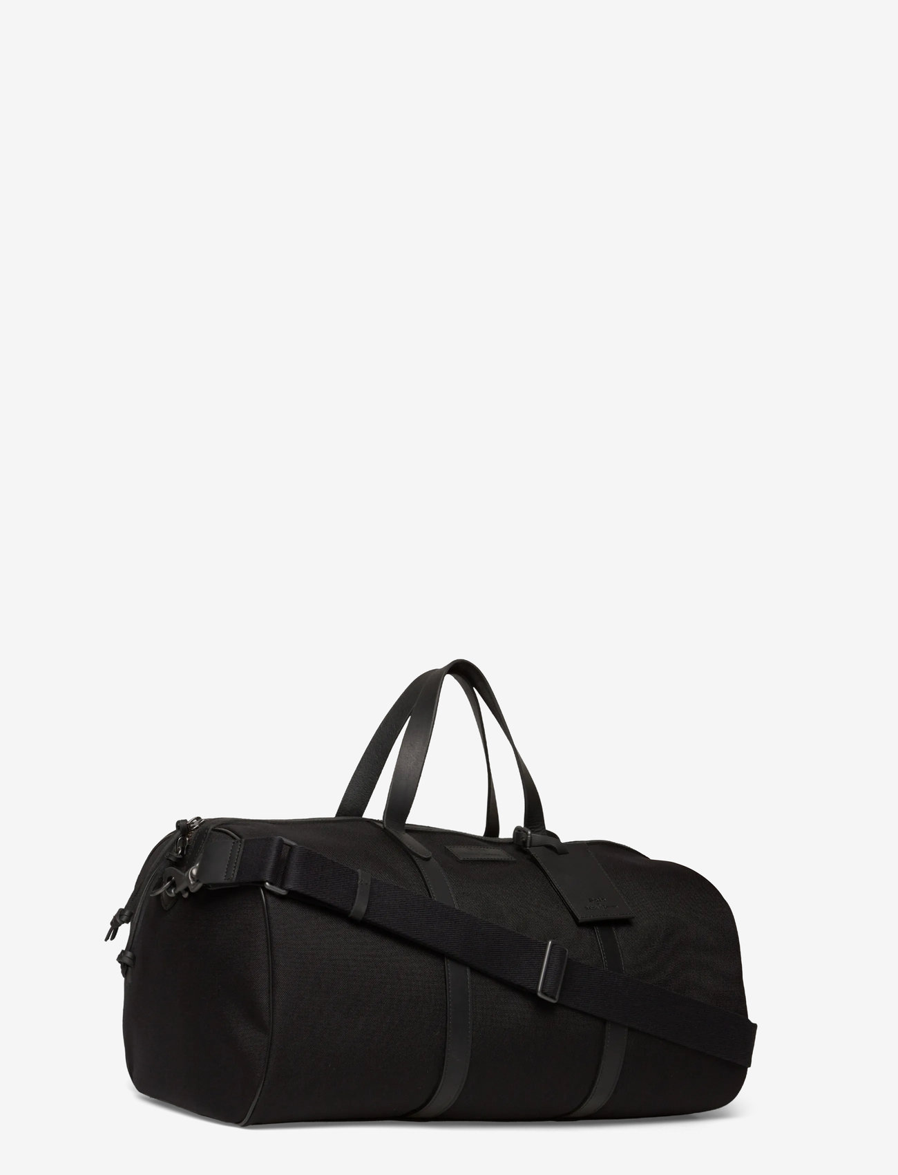 Polo Ralph Lauren - Leather-Trim Oxford Duffel - osta tilaisuuden mukaan - black/black - 2