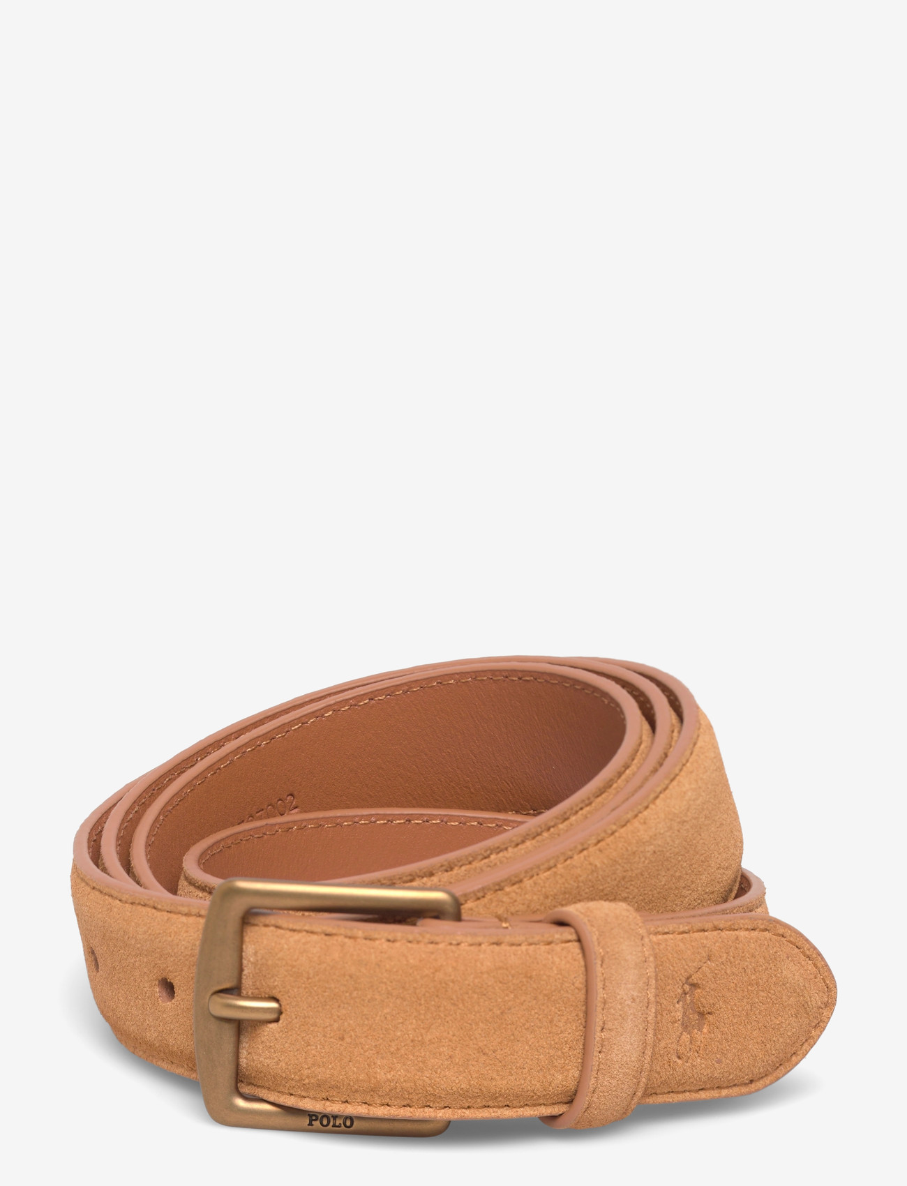 Polo Ralph Lauren - Suede Dress Belt - klassikalised vööd - tan - 0