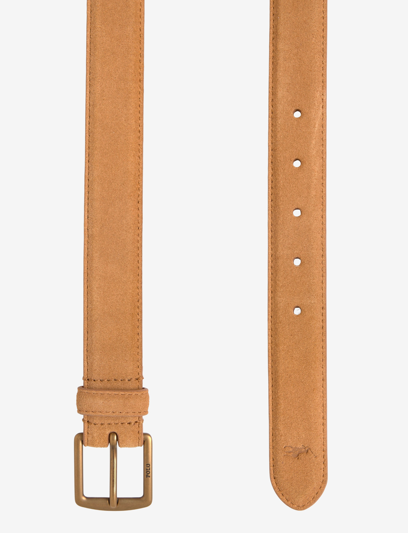 Polo Ralph Lauren - Suede Dress Belt - klassikalised vööd - tan - 1