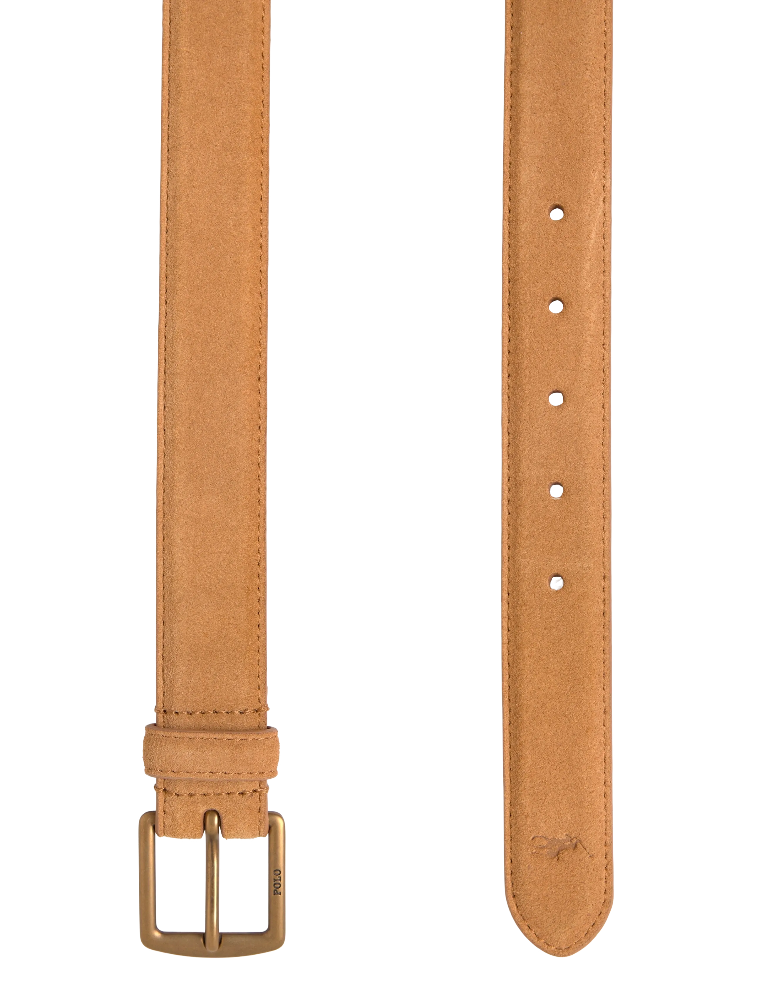 Polo Ralph Lauren - Suede Dress Belt - classic belts - tan - 1