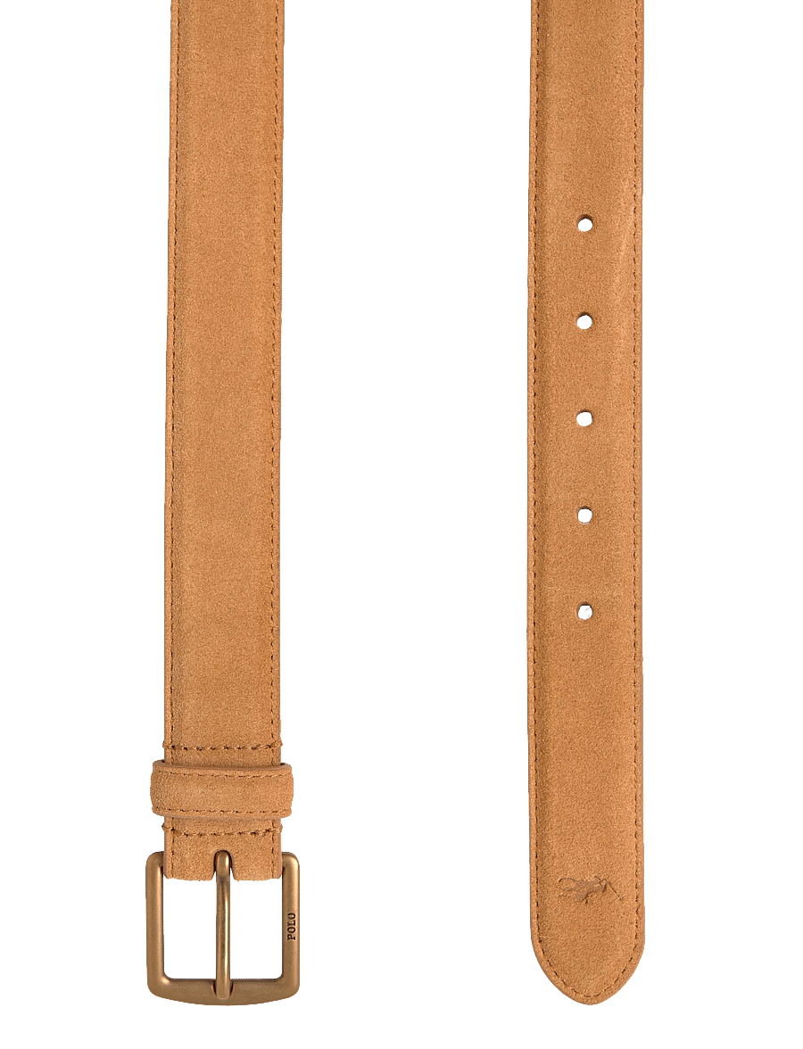 Polo Ralph Lauren - SUEDE-SUEDE DRS BT-BLT-MED - classic belts - tan - 1