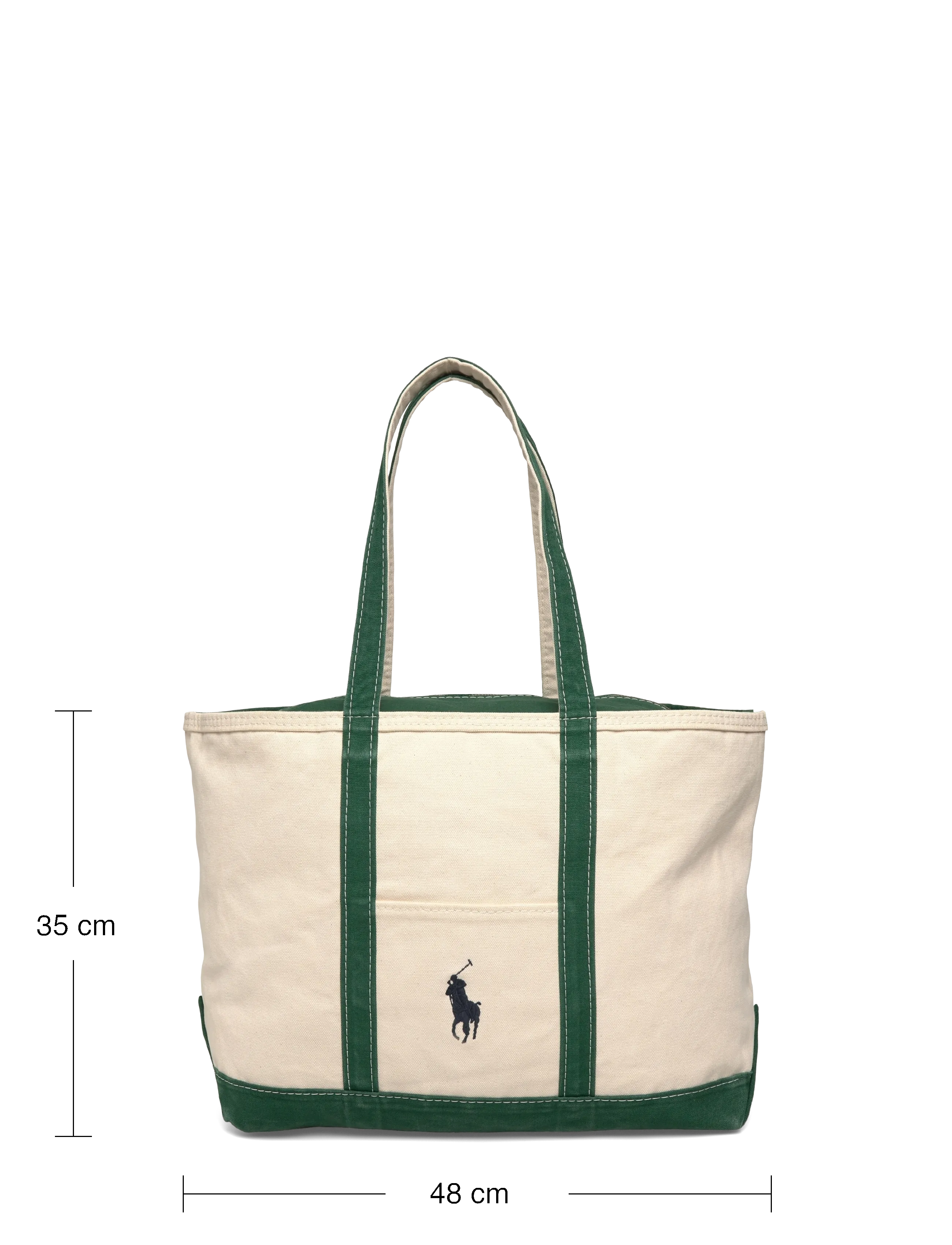 Polo Ralph Lauren - CANVAS-PP ICN TTE M-TTE-MED - shop efter anledning - cream/green - 3