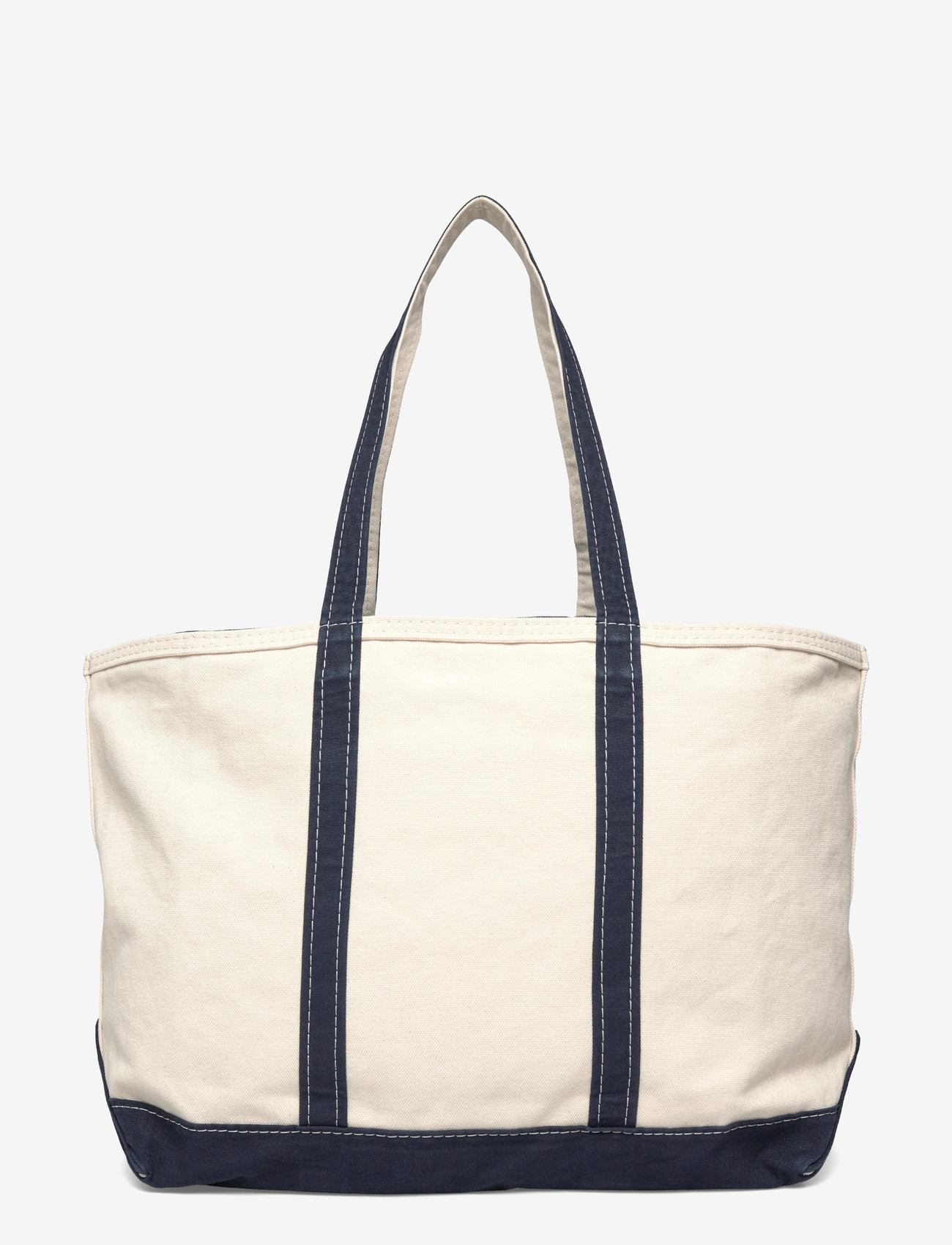 Polo Ralph Lauren - Big Pony Canvas Tote - nach anlass kaufen - cream/navy - 1