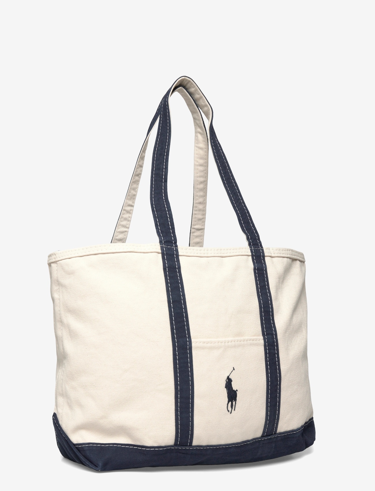 Polo Ralph Lauren - Big Pony Canvas Tote - nach anlass kaufen - cream/navy - 2
