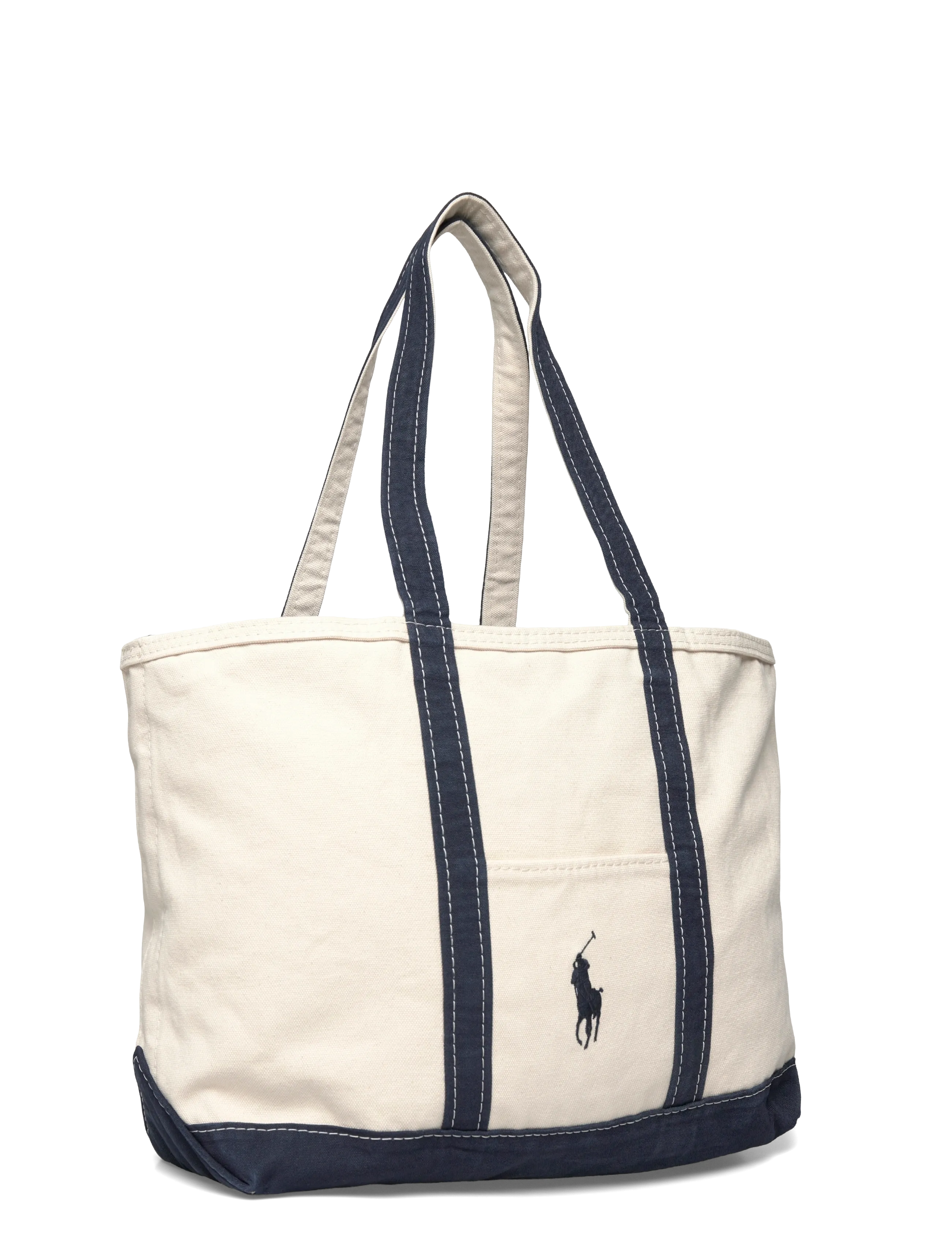 Polo Ralph Lauren - CANVAS-PP ICN TTE M-TTE-MED - shop efter anledning - cream/navy - 2