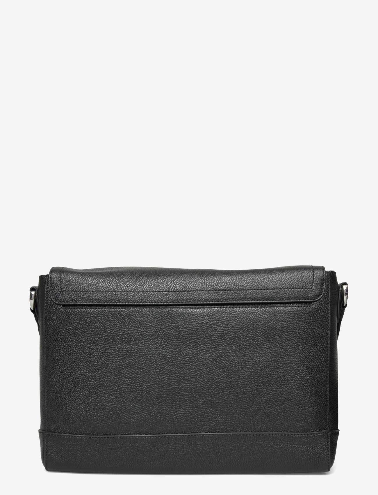 Polo Ralph Lauren - Pebbled Leather Messenger Bag - osta olukorra järgi - black - 1