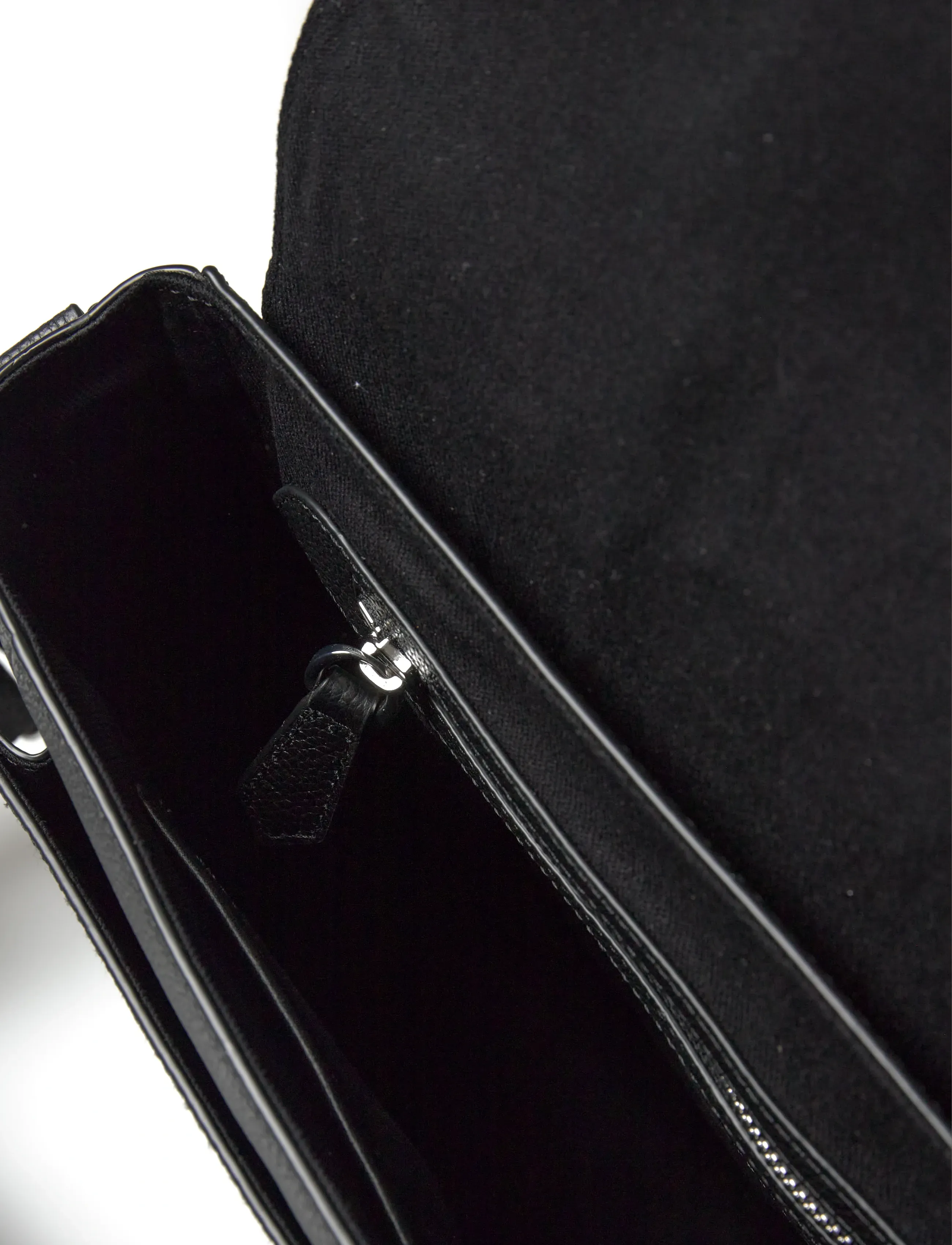 Polo Ralph Lauren - Pebbled Leather Messenger Bag - shop efter anledning - black - 5