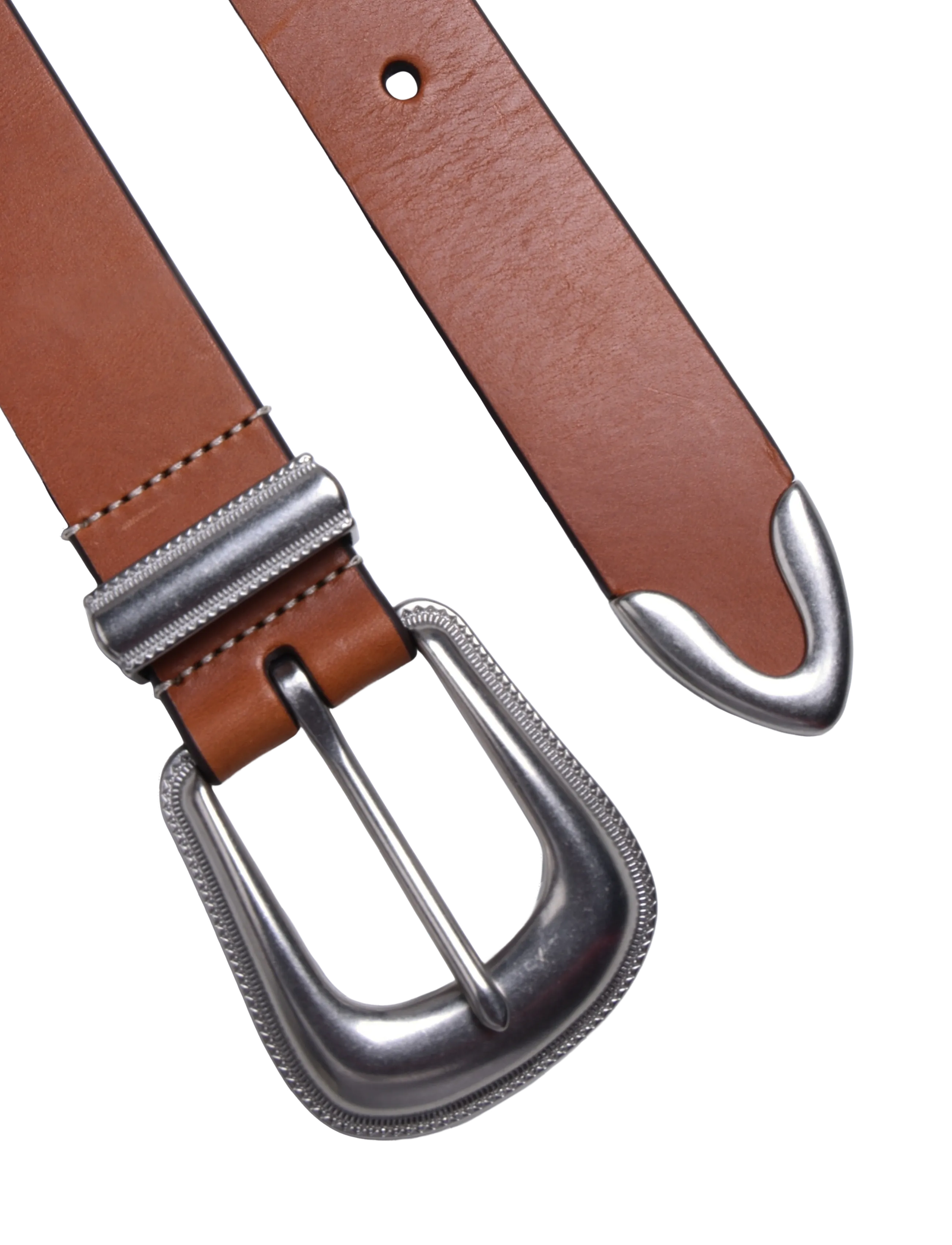 Polo Ralph Lauren Leather Western Belt klassiska skärp herr – bild 2