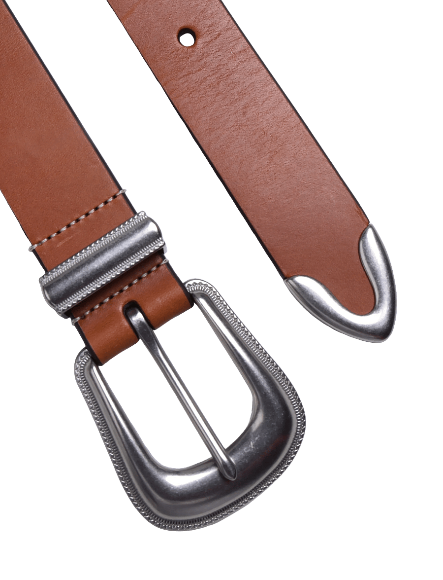 Polo Ralph Lauren - Leather Western Belt - klassikalised vööd - tan - 1