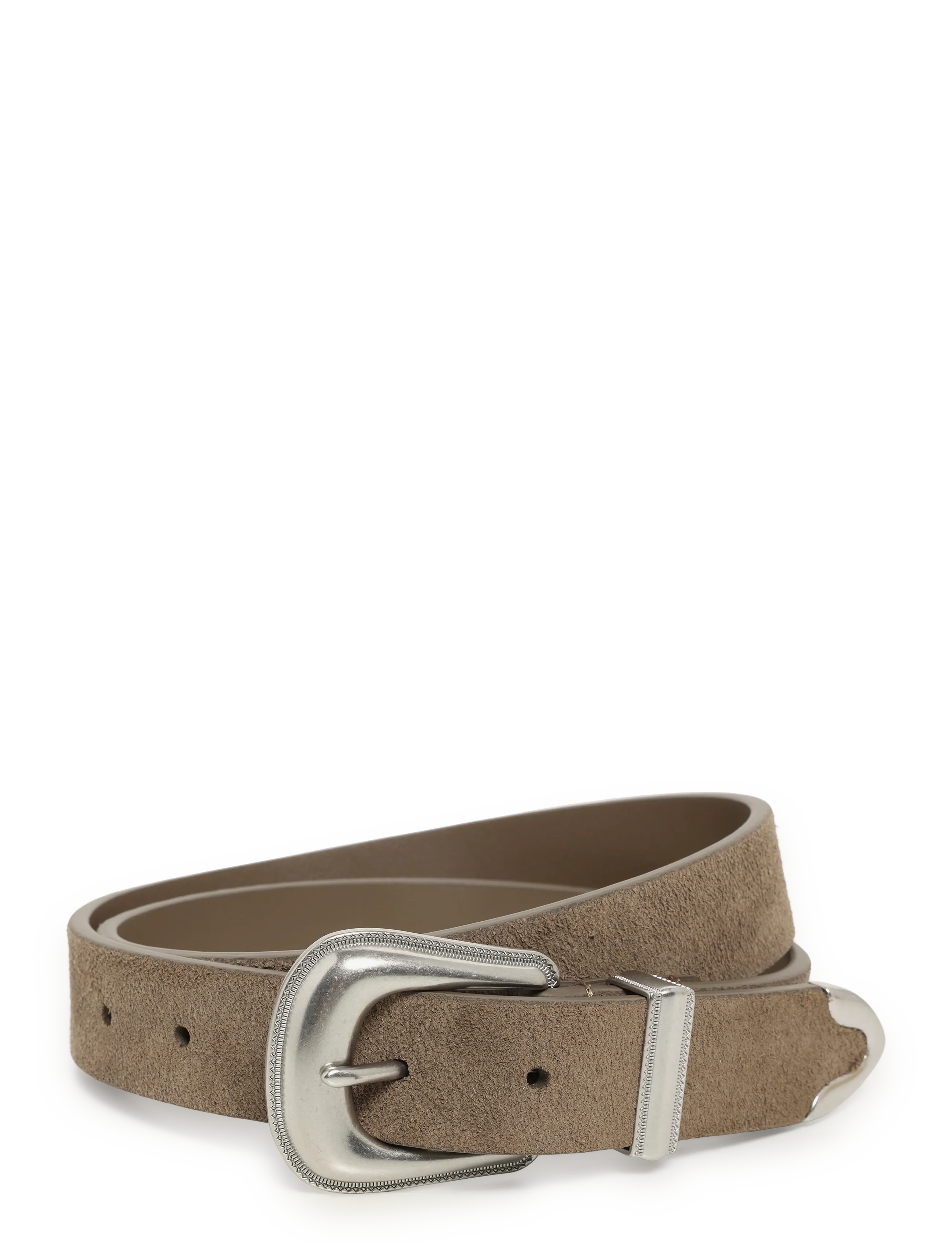 Polo Ralph Lauren SUEDE-DNM WSTRN BT-BLT-MED - Aksesuāri - NATURE BROWN / brown