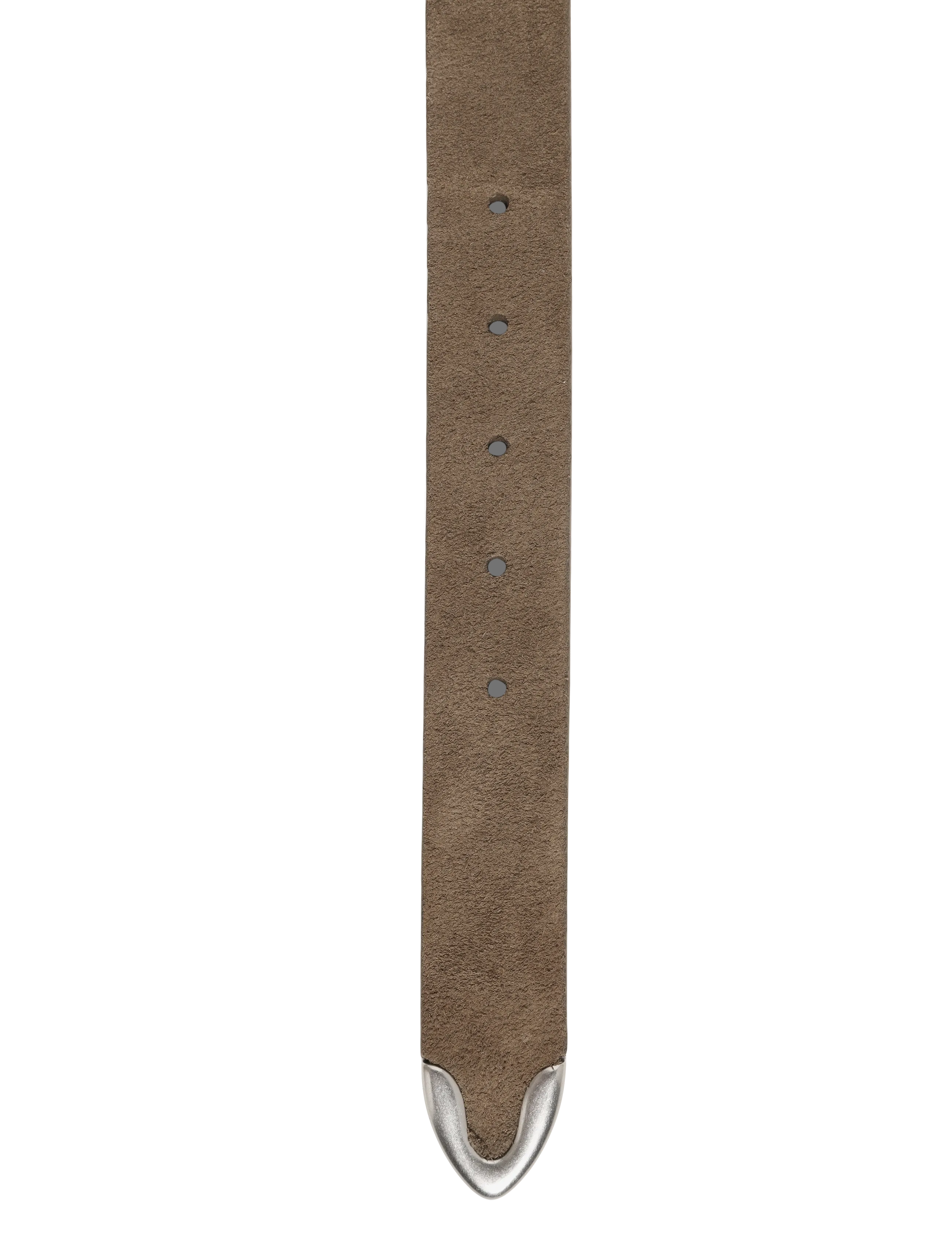 Polo Ralph Lauren - SUEDE-DNM WSTRN BT-BLT-MED - klassiske bælter - nature brown - 2