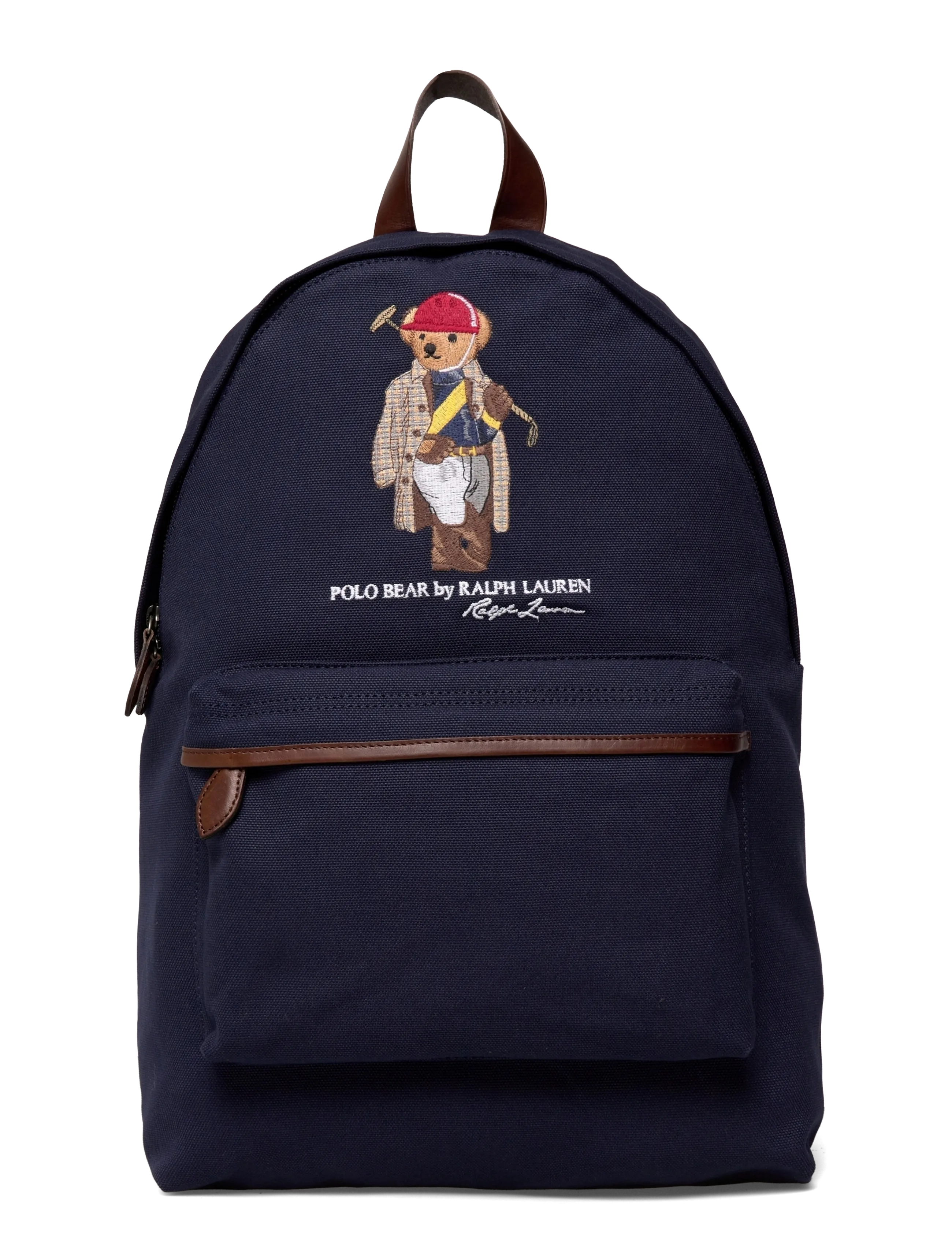 Polo Ralph Lauren Polo Bear Canvas Backpack - Laukut - NEWPORT NAVY / navy
