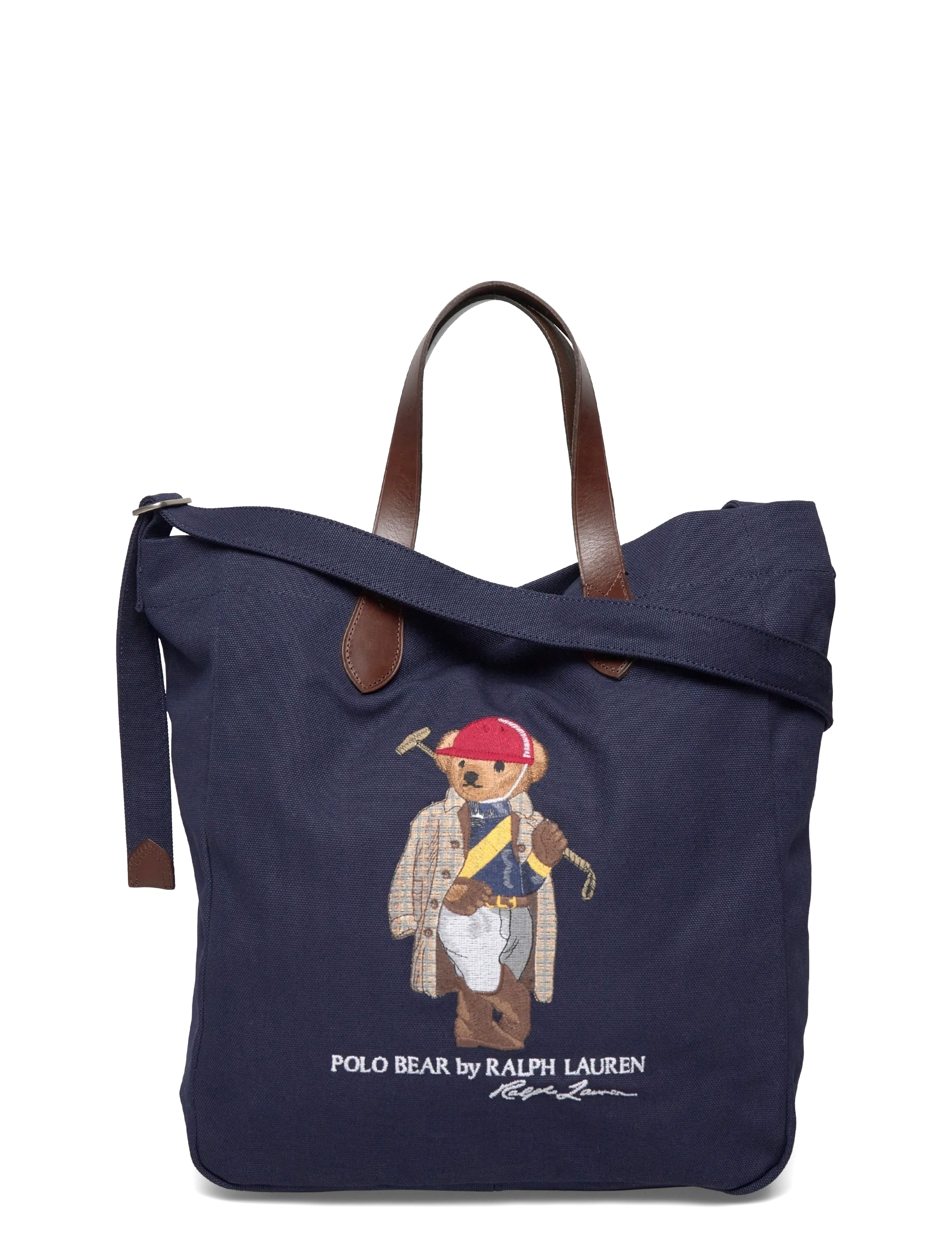 Polo Ralph Lauren Polo Bear Canvas Shopper Tote - Shoppers - NEWPORT NAVY / navy