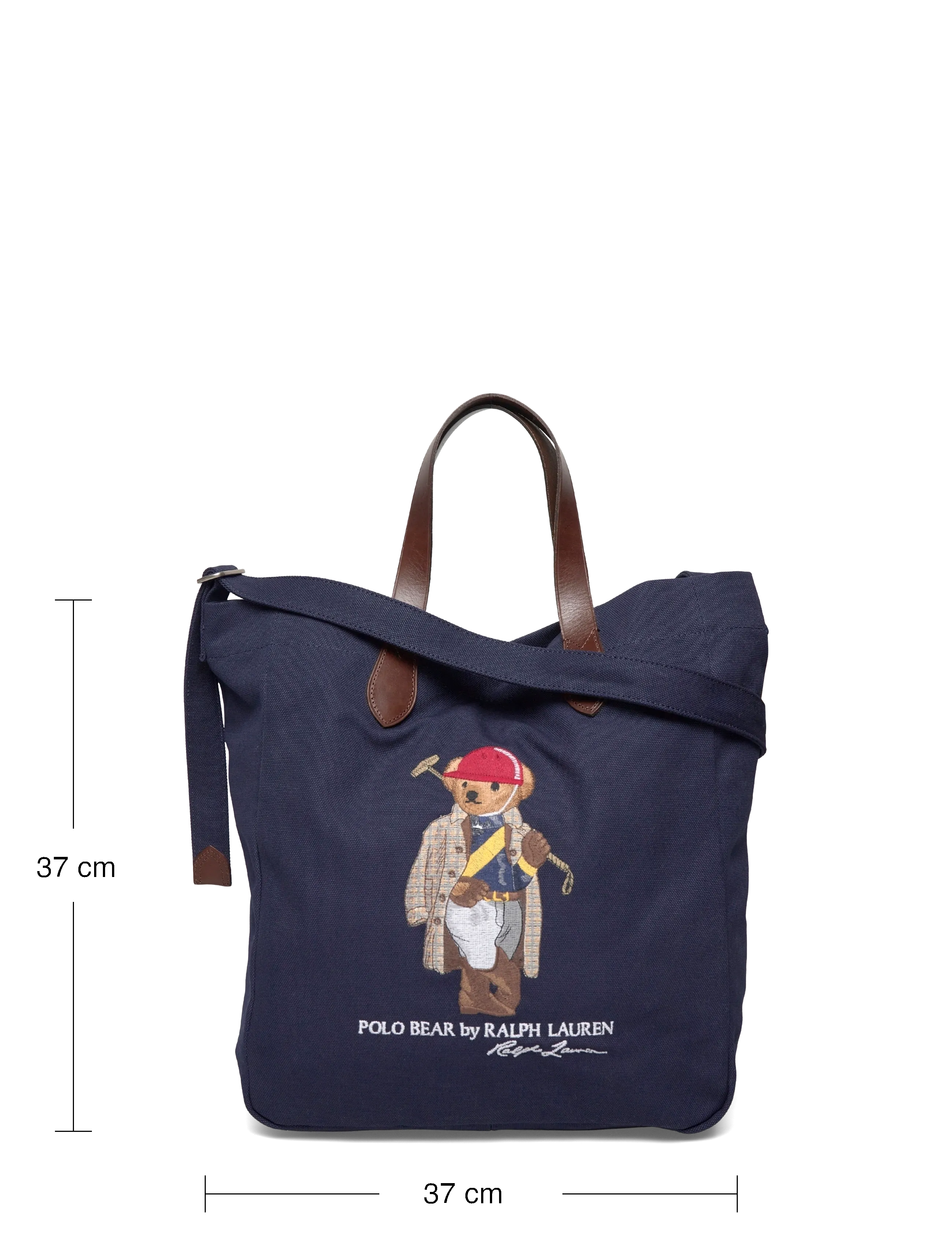Polo Ralph Lauren - Polo Bear Canvas Shopper Tote - iepirkties noteiktam pasākumam - newport navy - 3