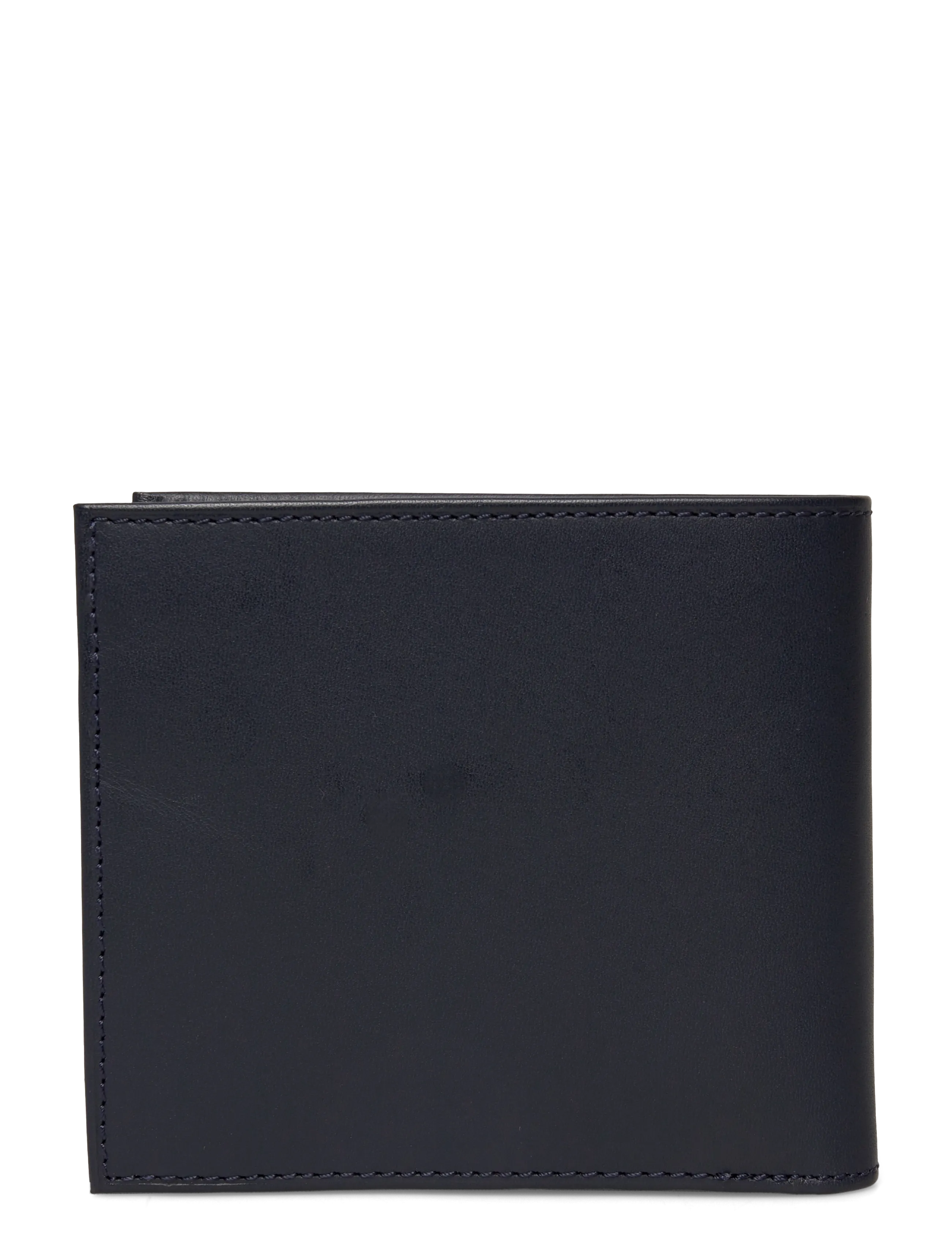 Polo Ralph Lauren - Polo Bear Leather Billfold Wallet - wallets - newport navy - 1
