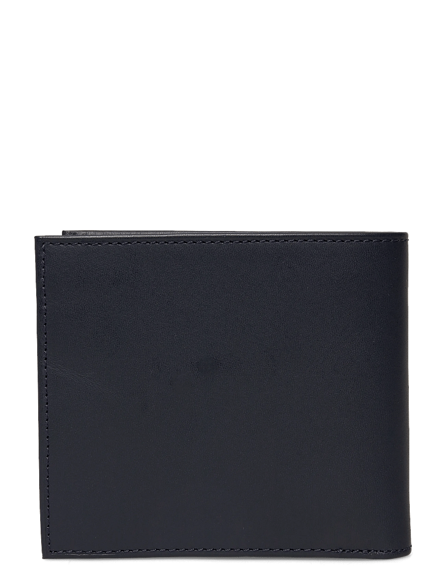 Polo Ralph Lauren - Polo Bear Leather Billfold Wallet - lompakot - newport navy - 1