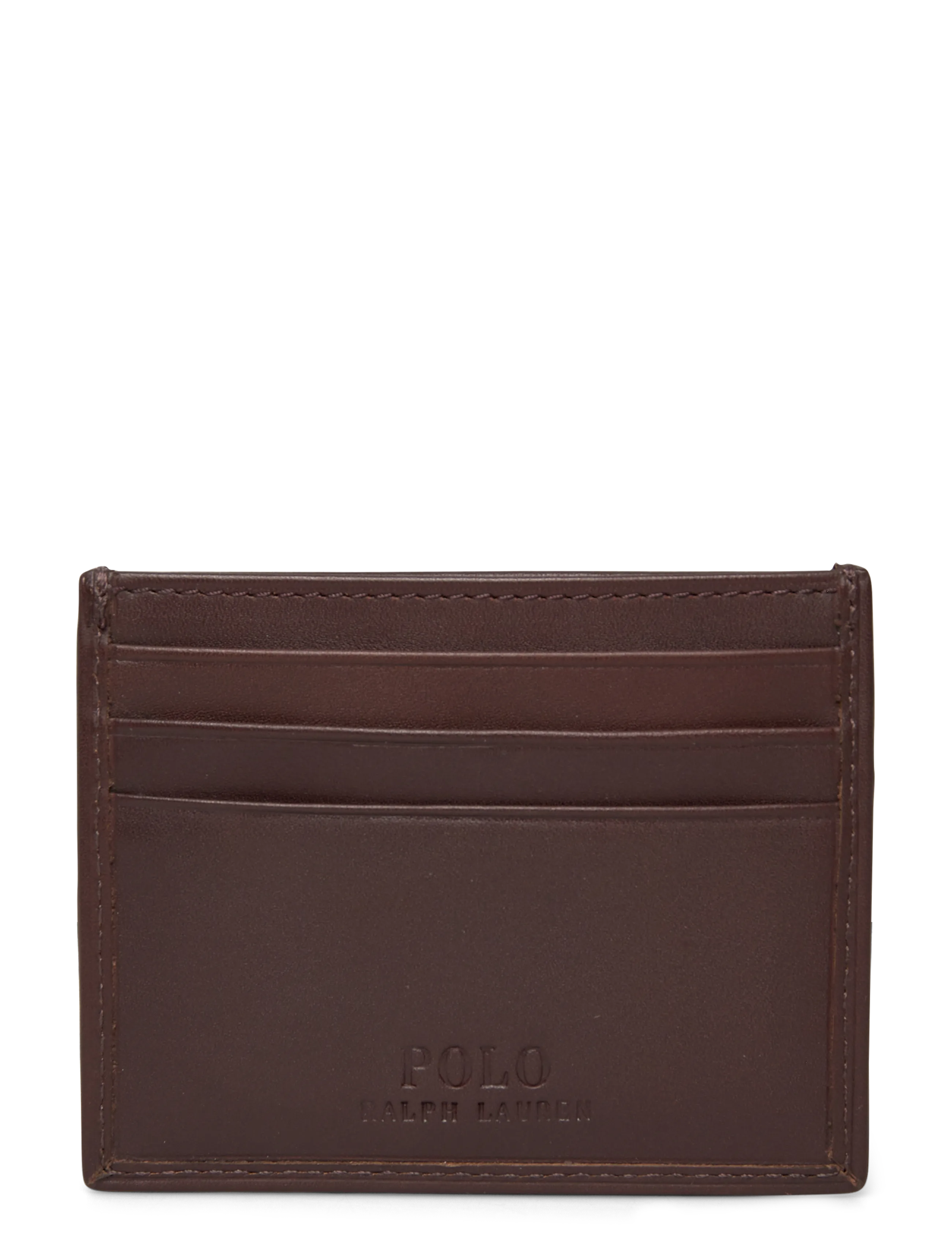 Polo Ralph Lauren - Polo Bear Leather Card Case - dark brown - 1