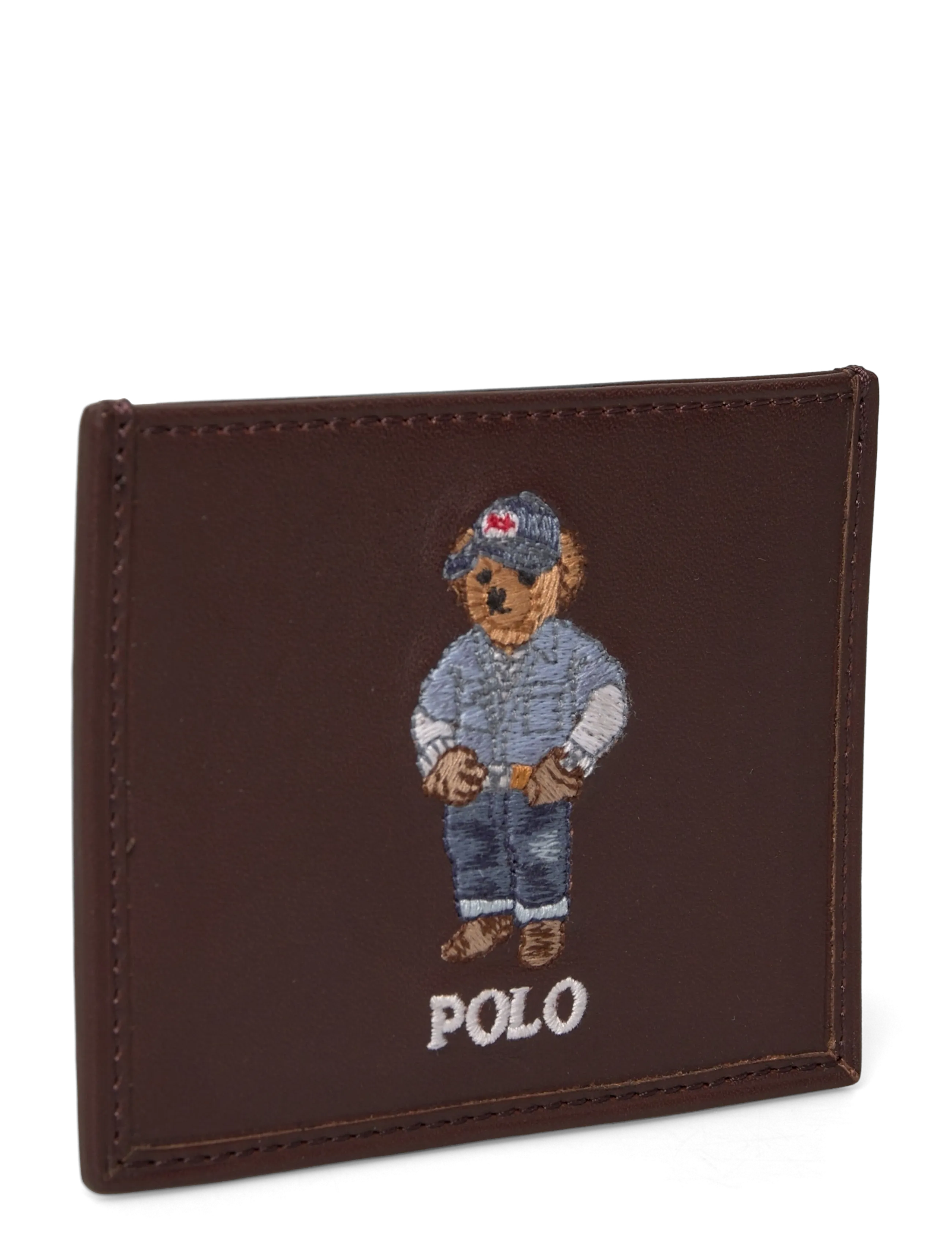 Polo Ralph Lauren - Polo Bear Leather Card Case - dark brown - 2