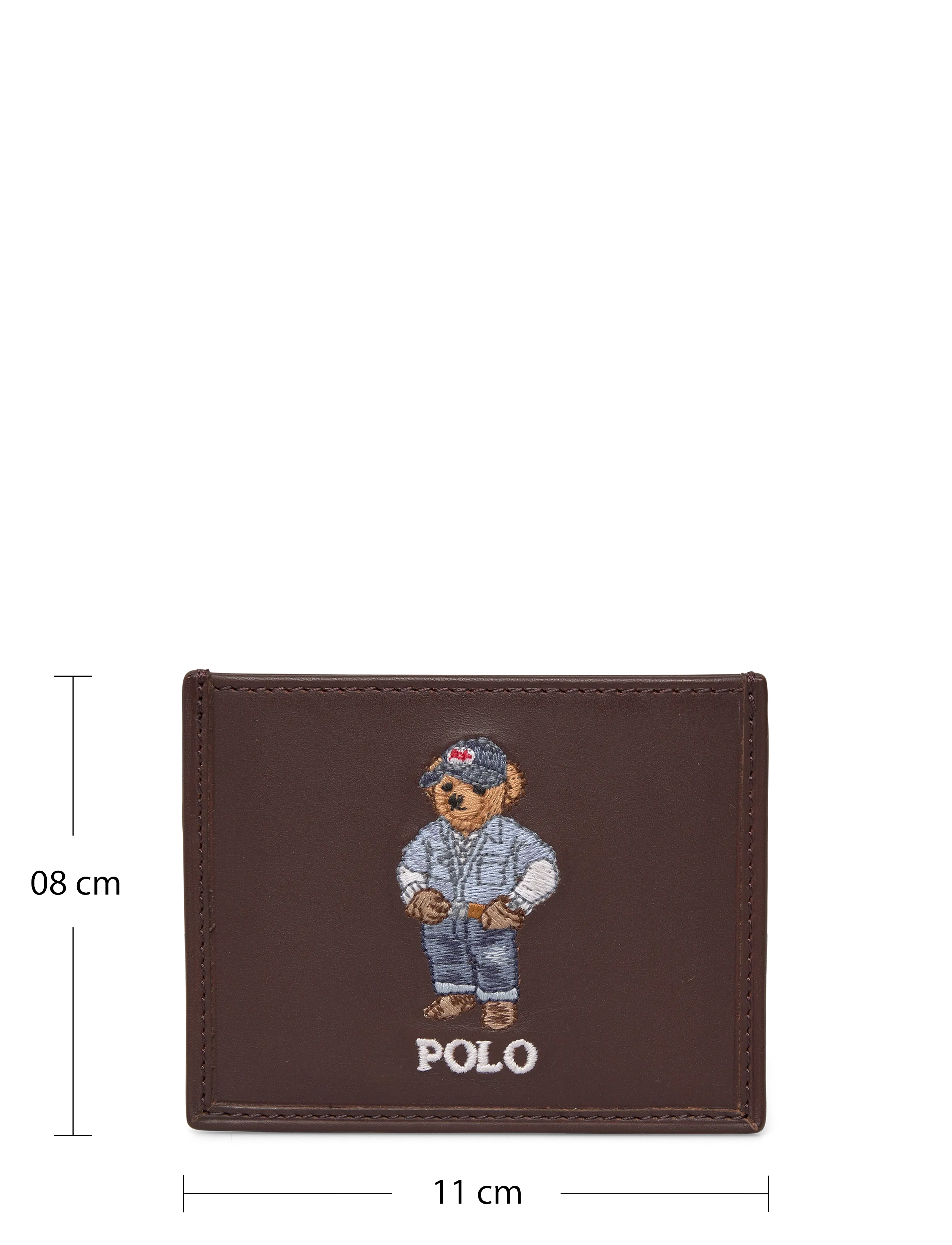 Polo Ralph Lauren - Polo Bear Leather Card Case - dark brown - 3