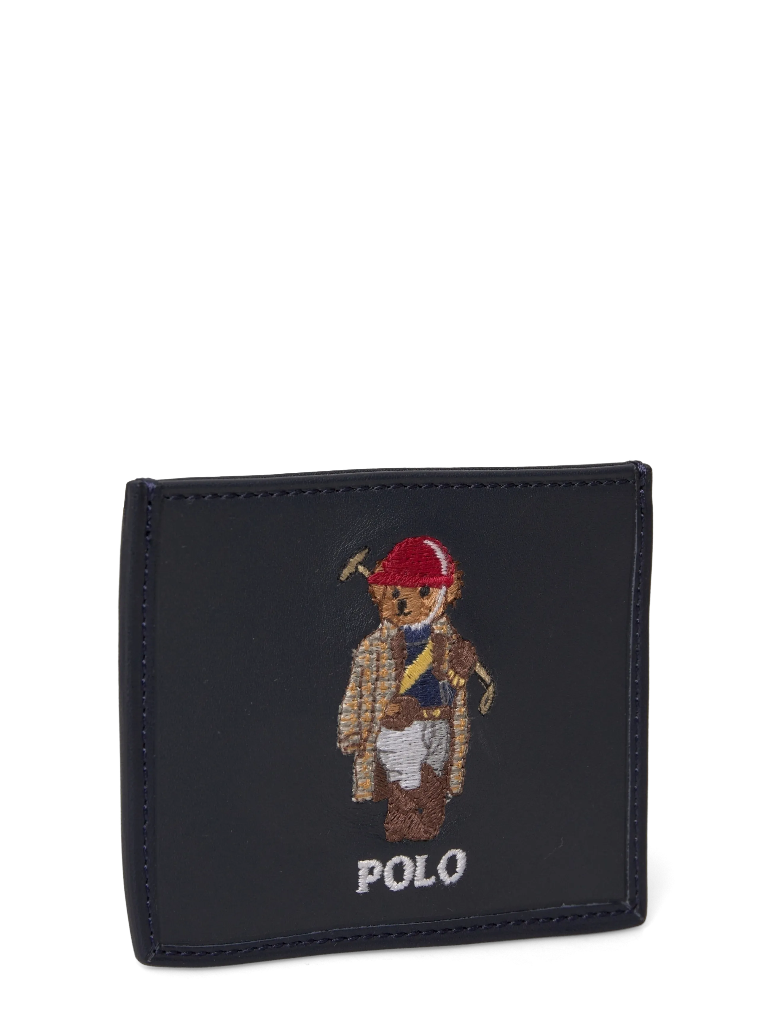 Polo Ralph Lauren - Polo Bear Leather Card Case - newport navy - 2