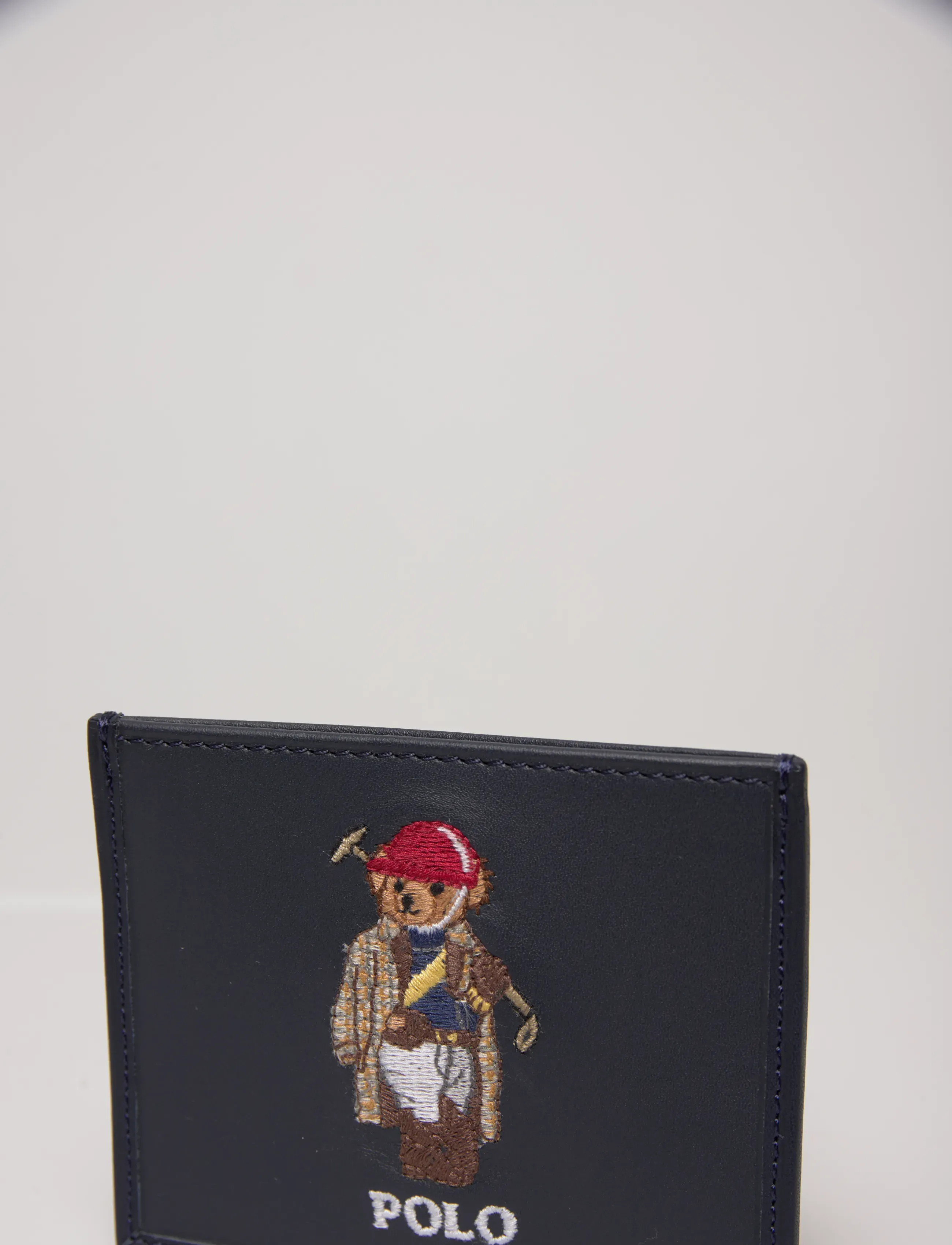 Polo Ralph Lauren - Polo Bear Leather Card Case - newport navy - 4