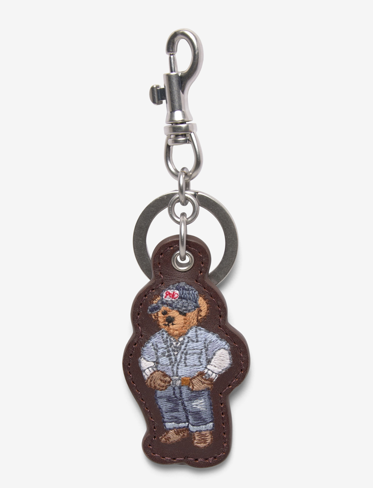 Polo Ralph Lauren - Polo Bear Leather Key Fob - kupuj według okazji - dark brown - 0