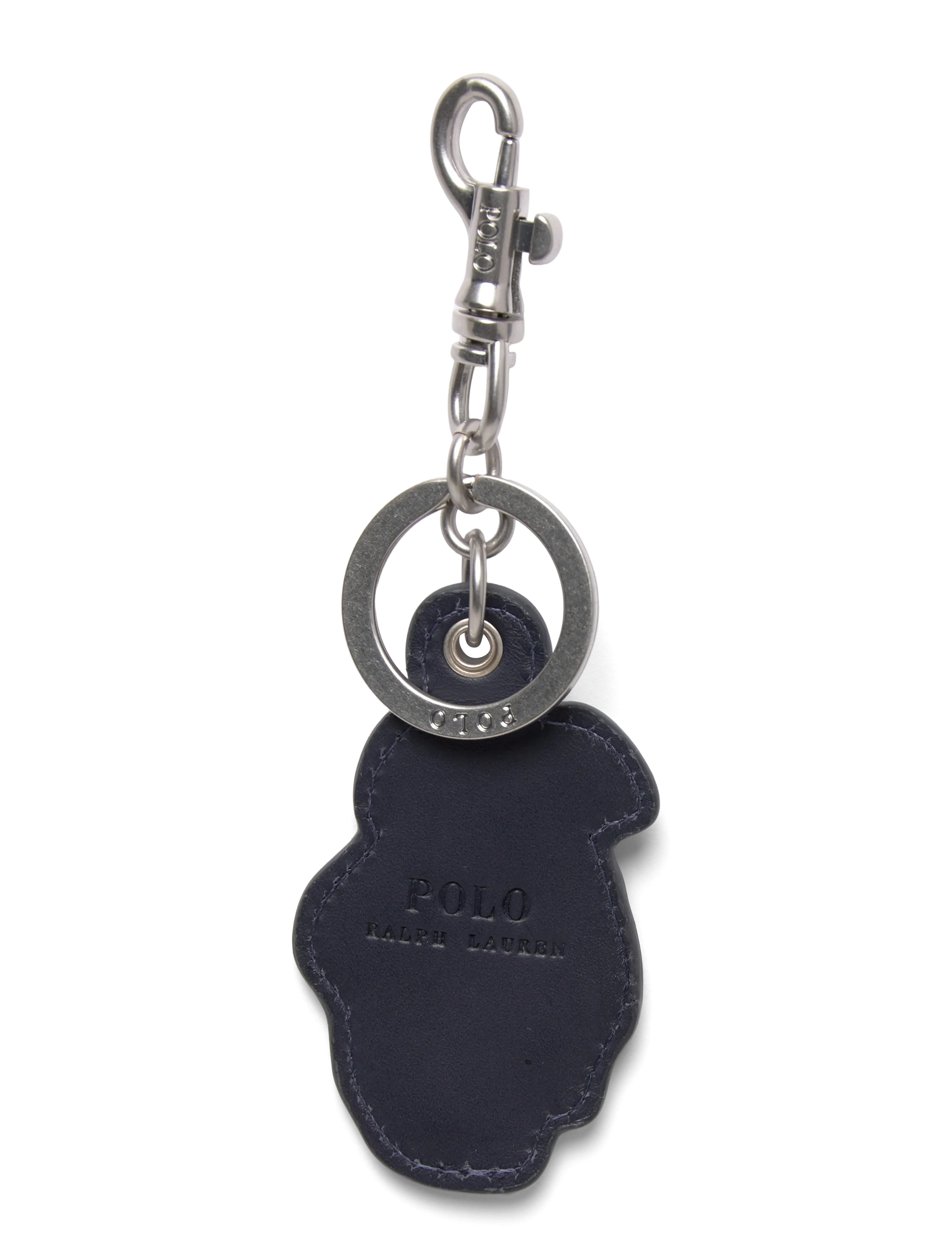 Polo Ralph Lauren - Polo Bear Leather Key Fob - osta olukorra järgi - newport navy - 1